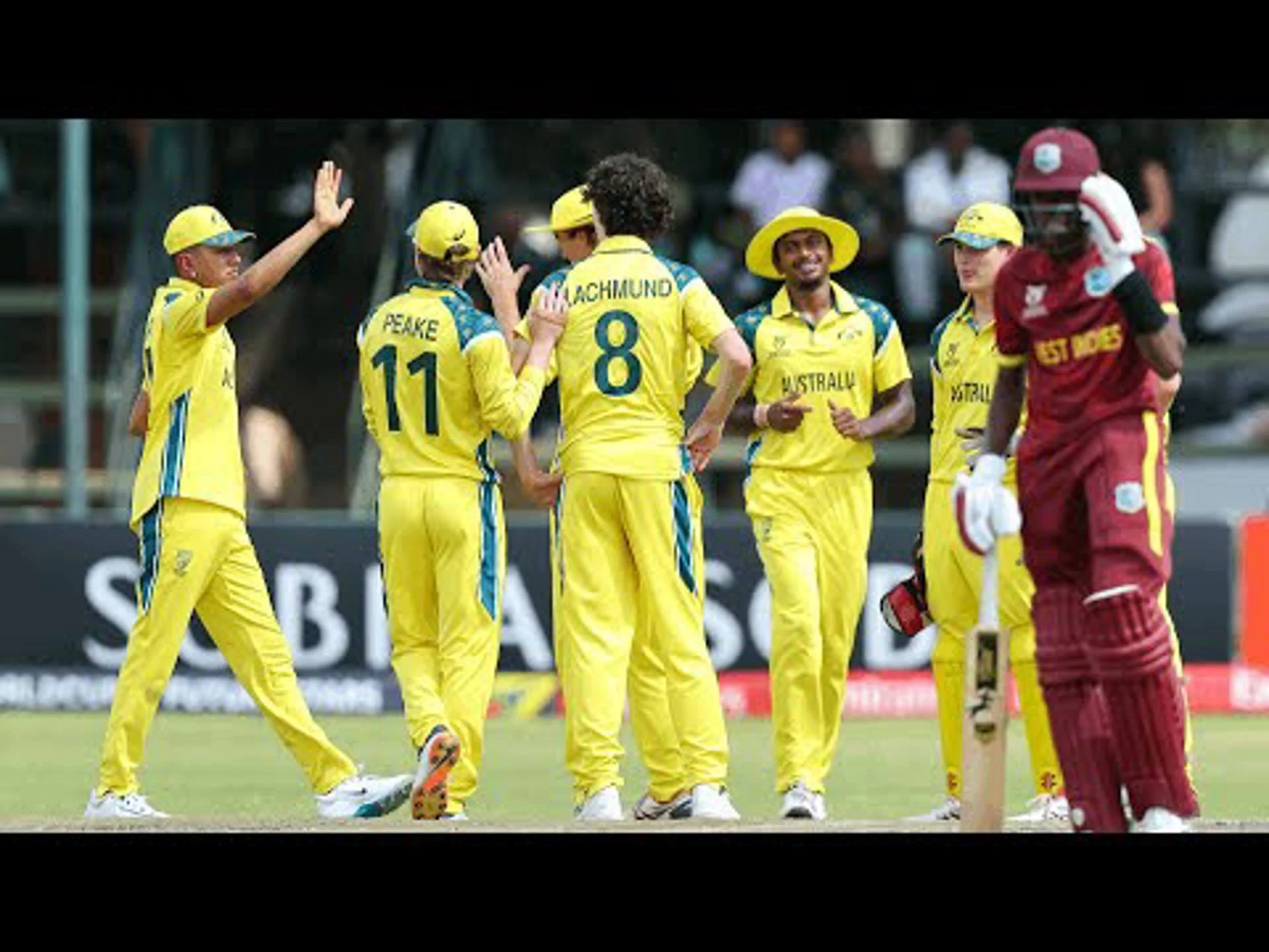 Australia v West Indies | Match Highlights | ICC U19 Cricket World Cup
