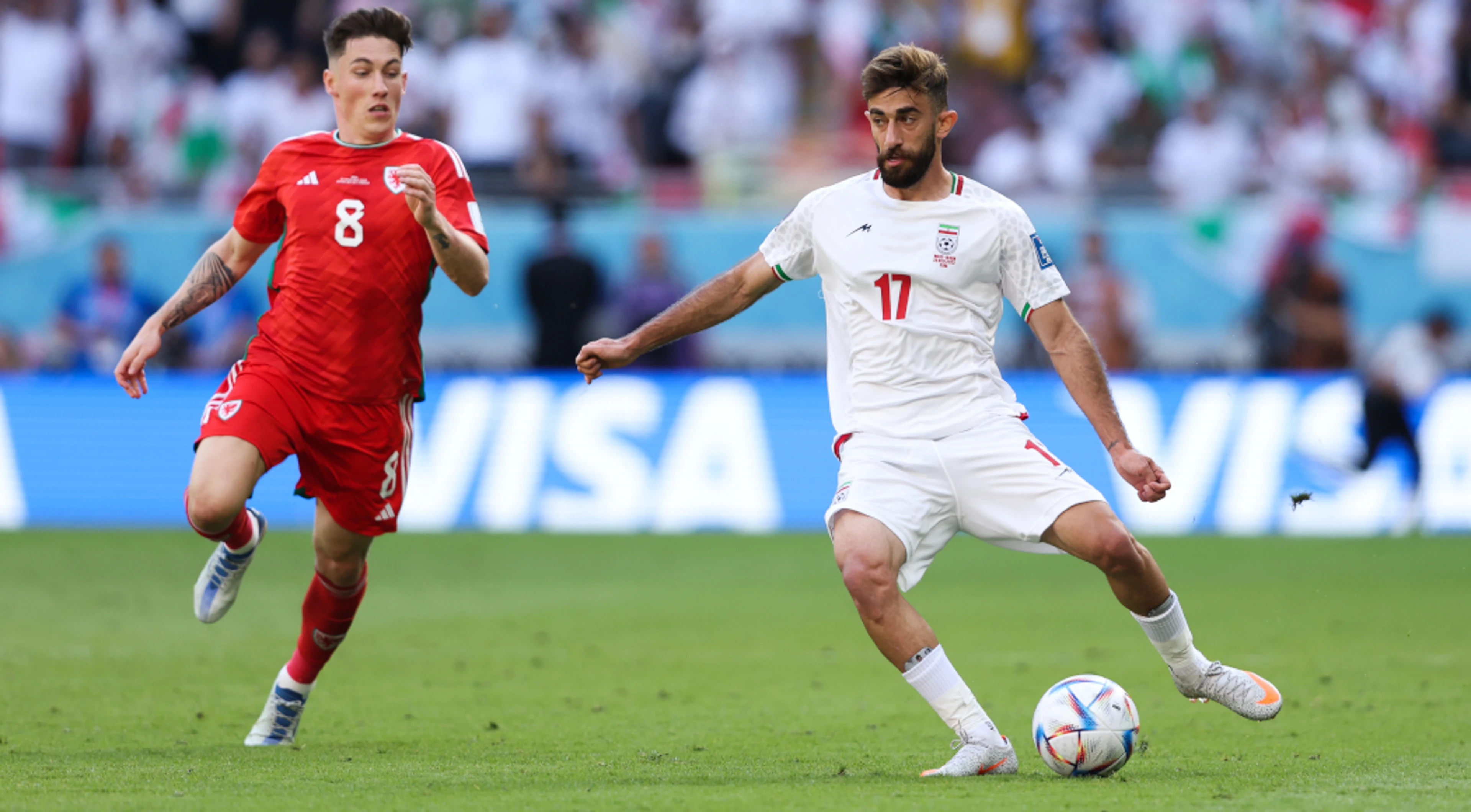 Wales and Iran goalless at break after Gholizadeh strike disallowed