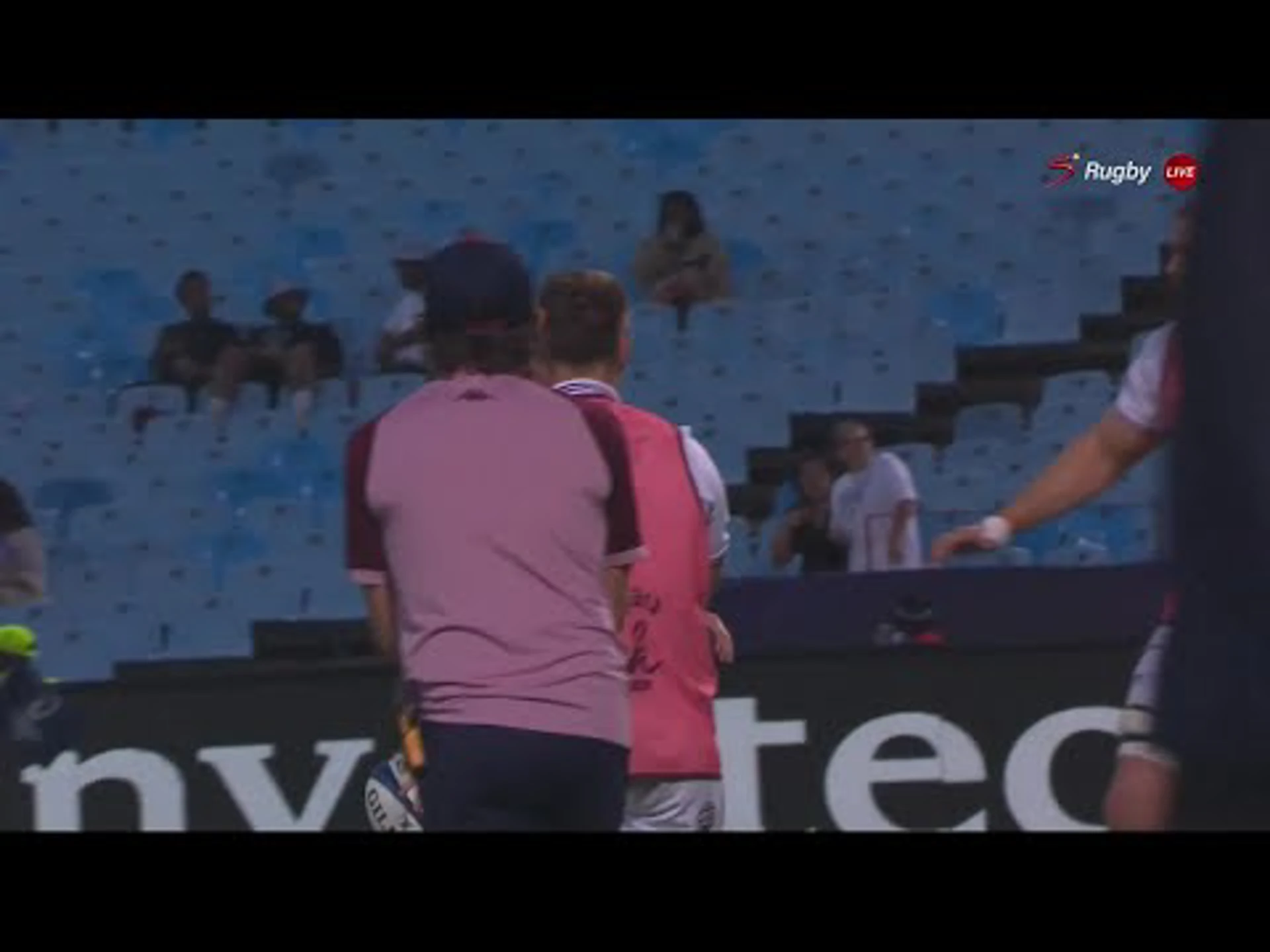 Matthieu Jalibert With a Try vs. Bulls