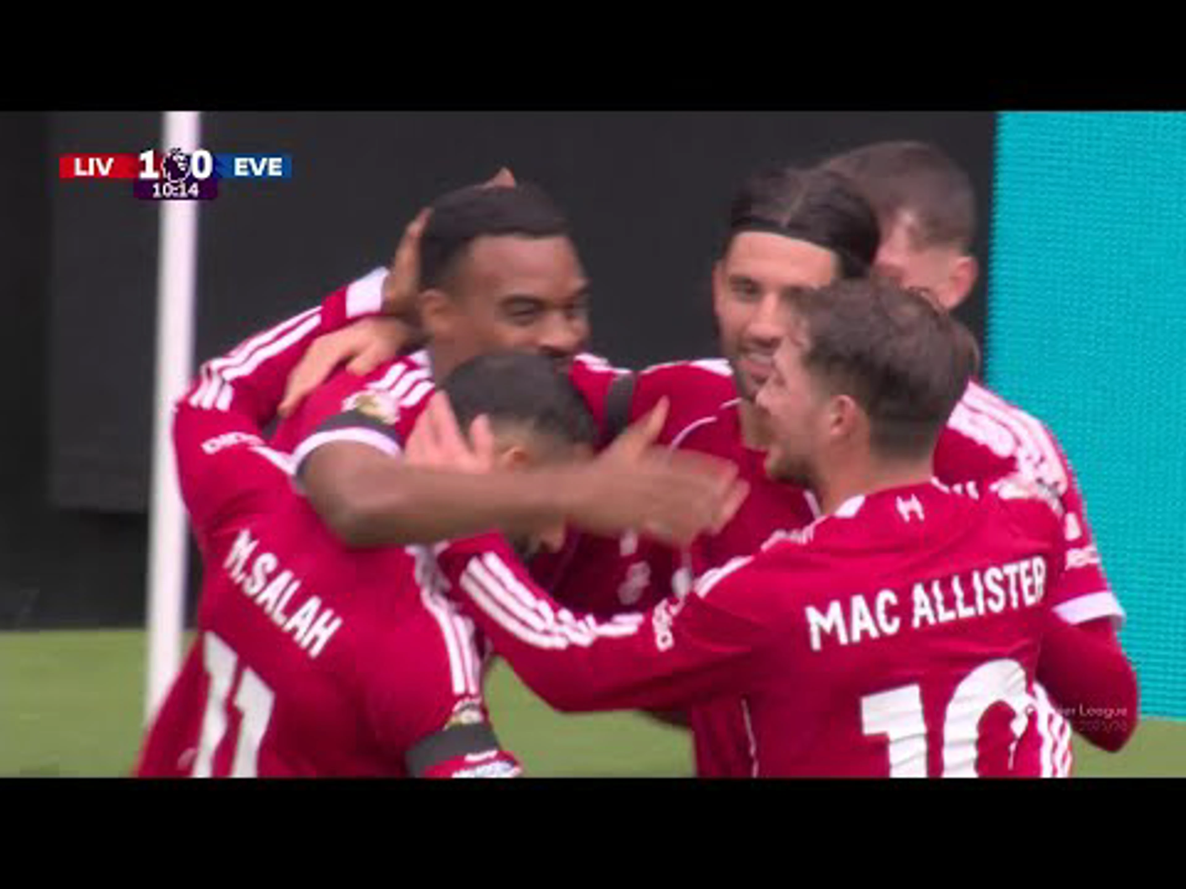 Ryan Gravenberch | 10ᵗʰ Minute Goal v Everton