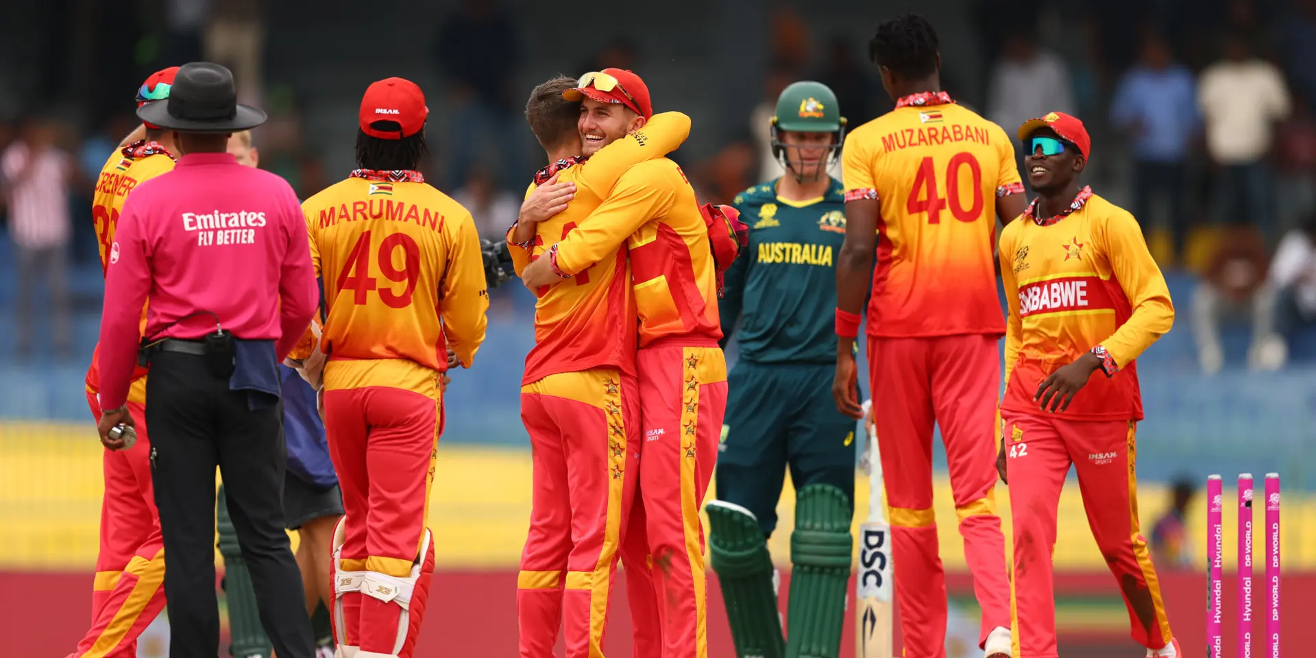AUSSIES OUT: Zimbabwe advance to Super Eights