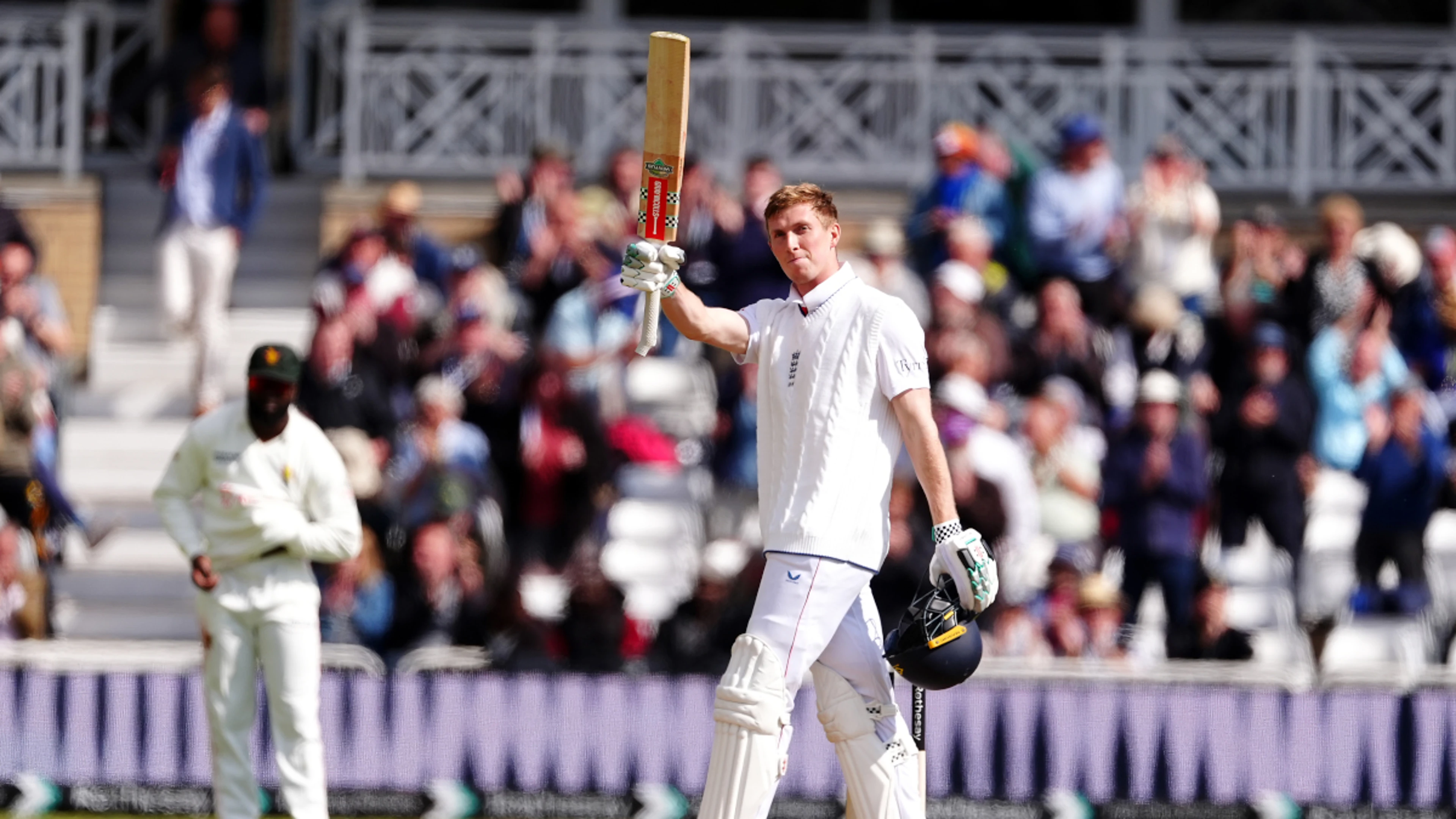 England's Crawley glad to 'repay faith' with Zimbabwe hundred