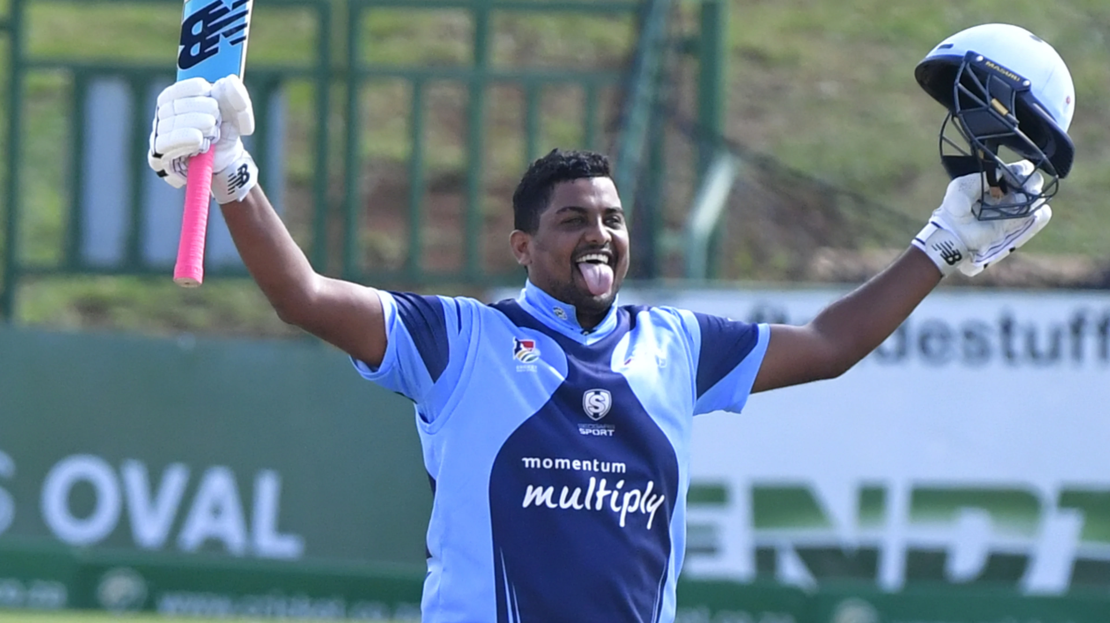 Moonsamy, batters star as Titans crush Dragons