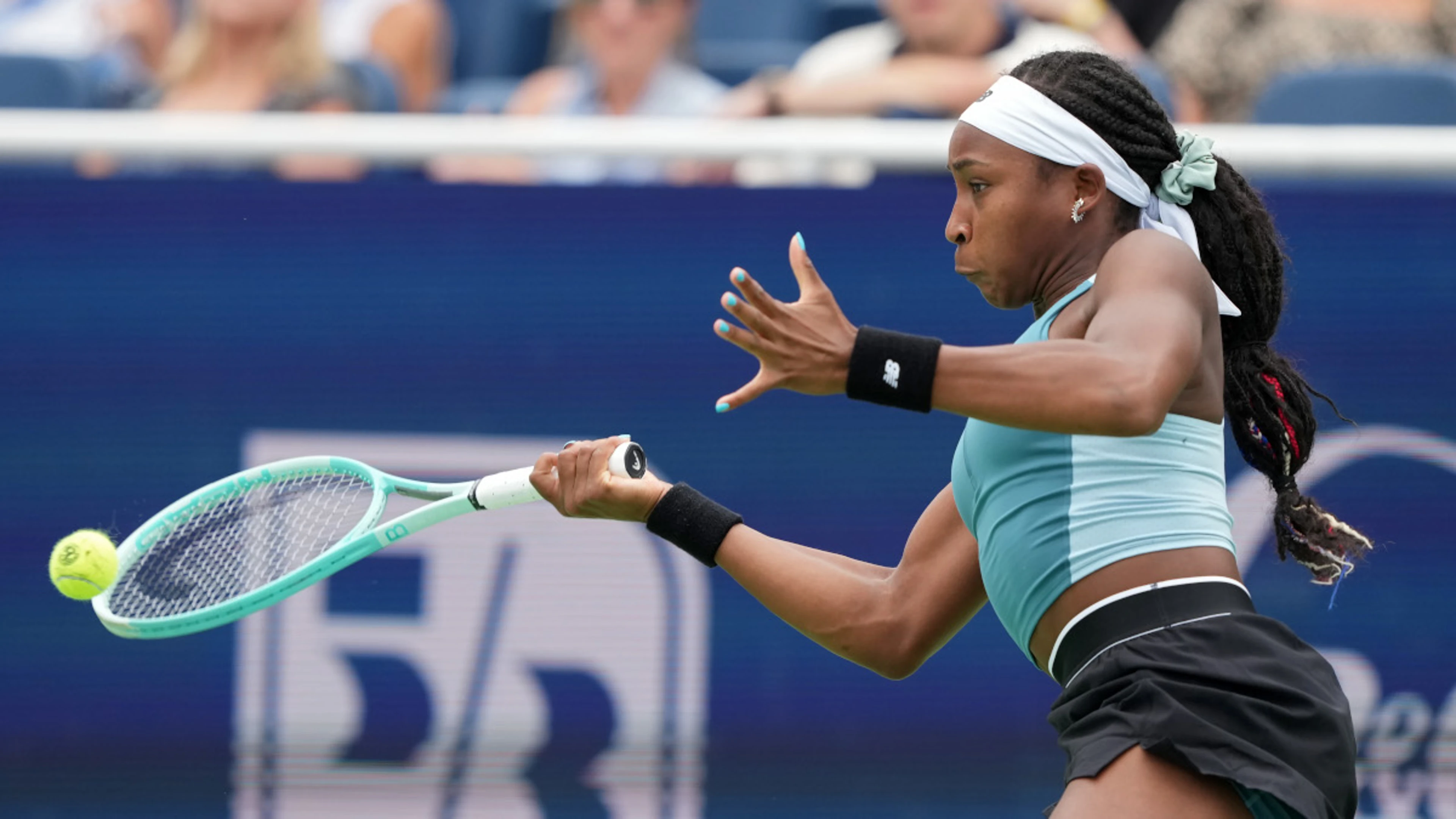 Defending champion Gauff crashes out in WTA Cincinnati opener