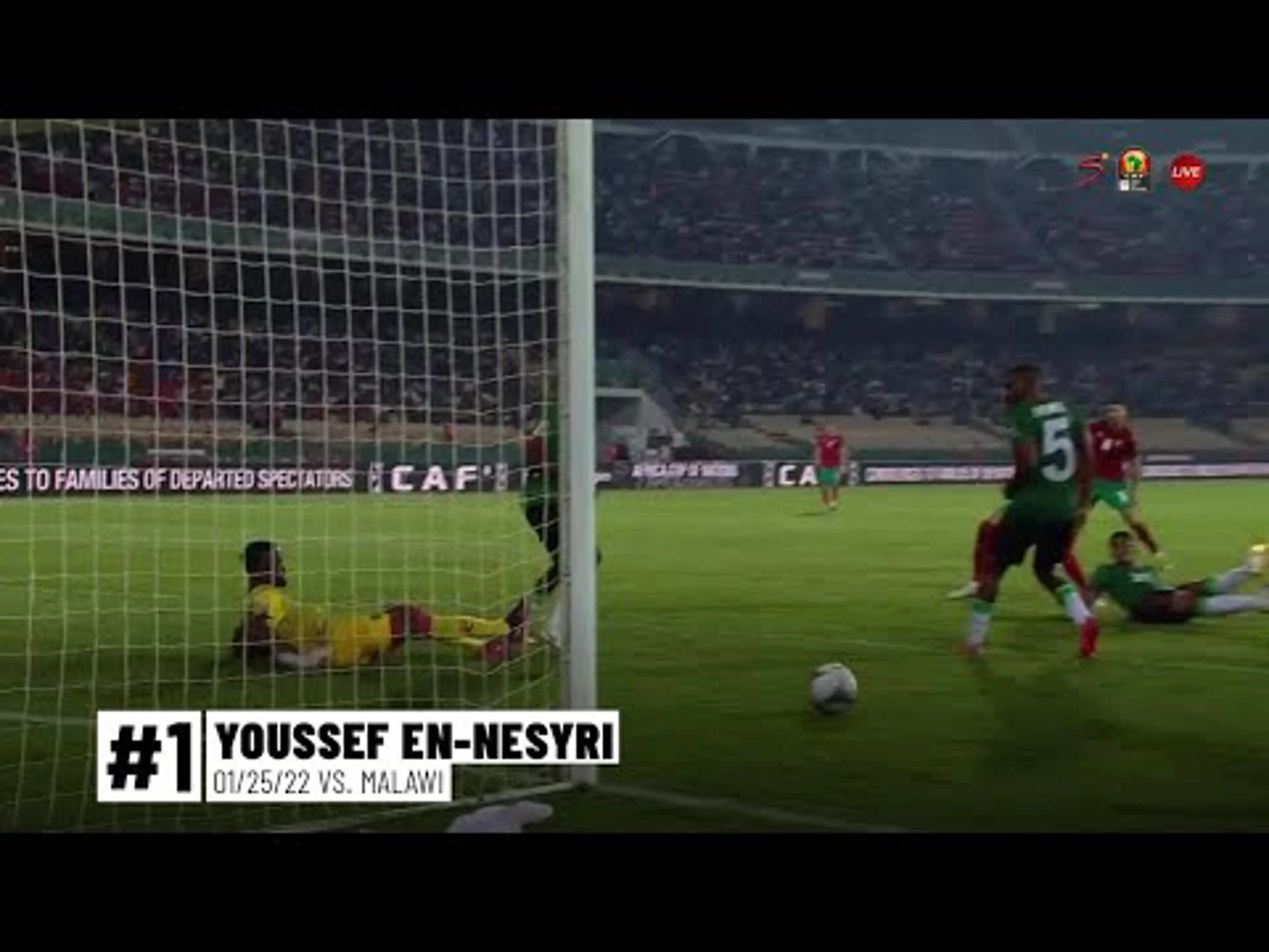 AFCON 2021 | Round of 16 | 25 January | Top 5 saves and shots on target