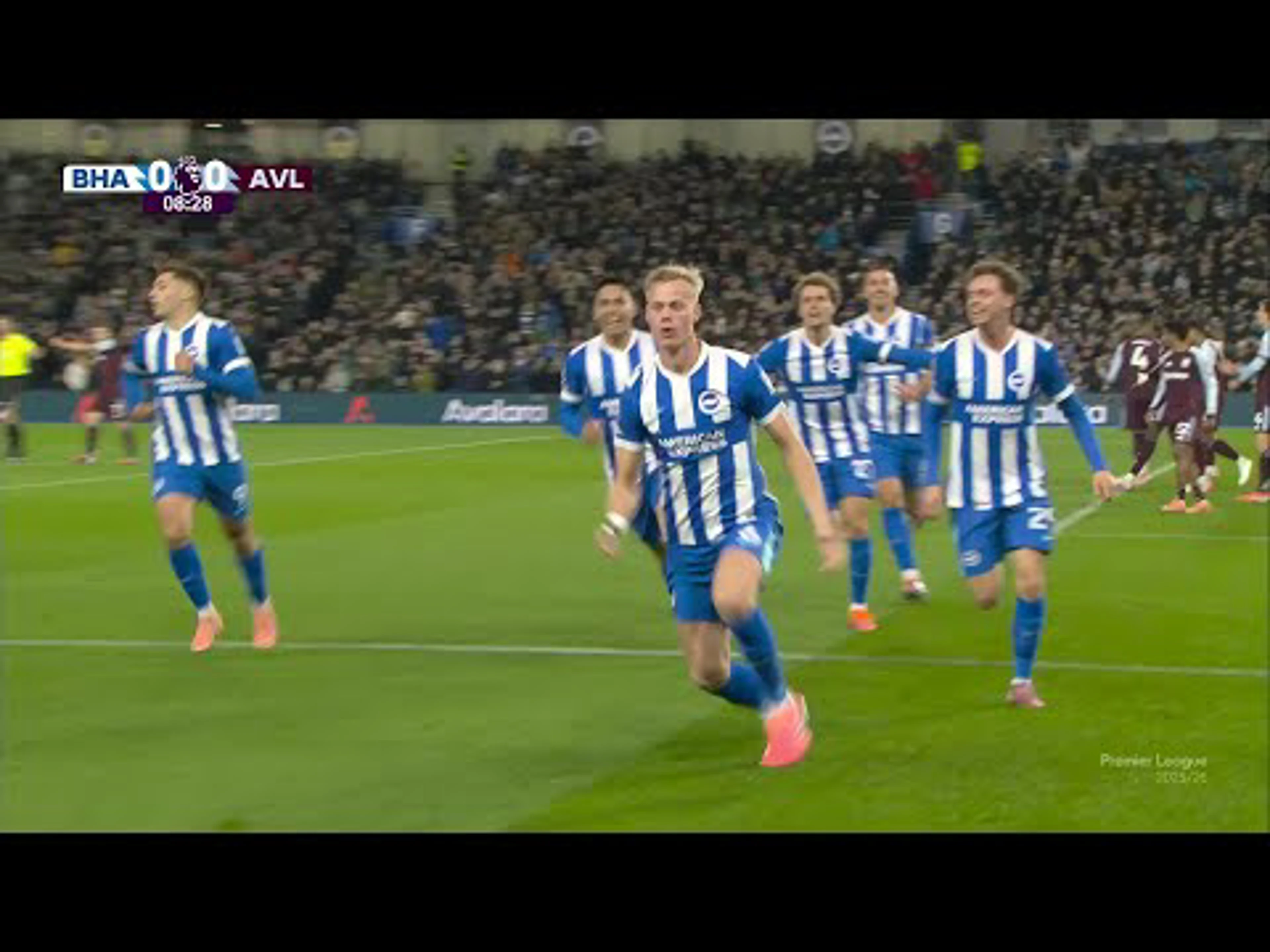Jan Paul van Hecke | 9ᵗʰ Minute Goal v Aston Villa