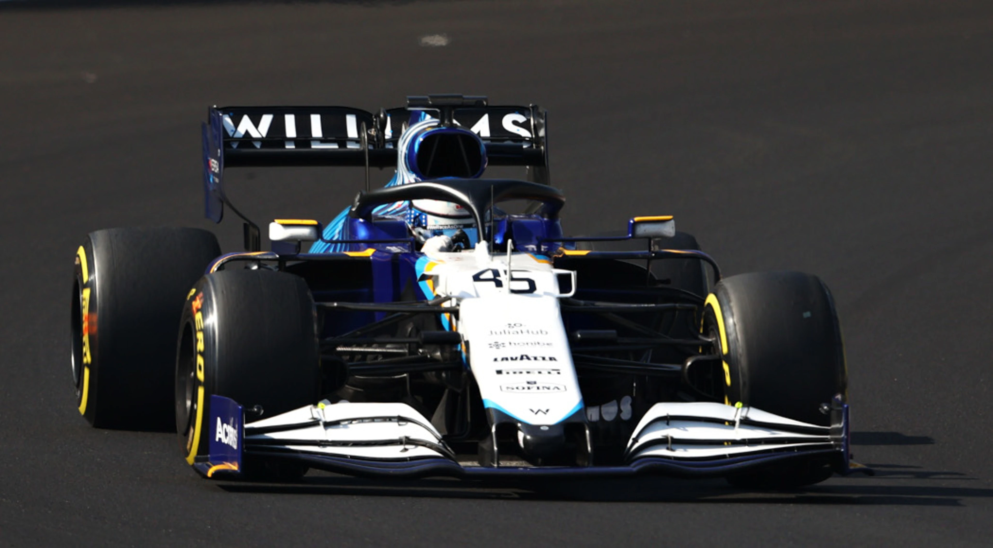 Williams drop Senna logo from livery in break from the past