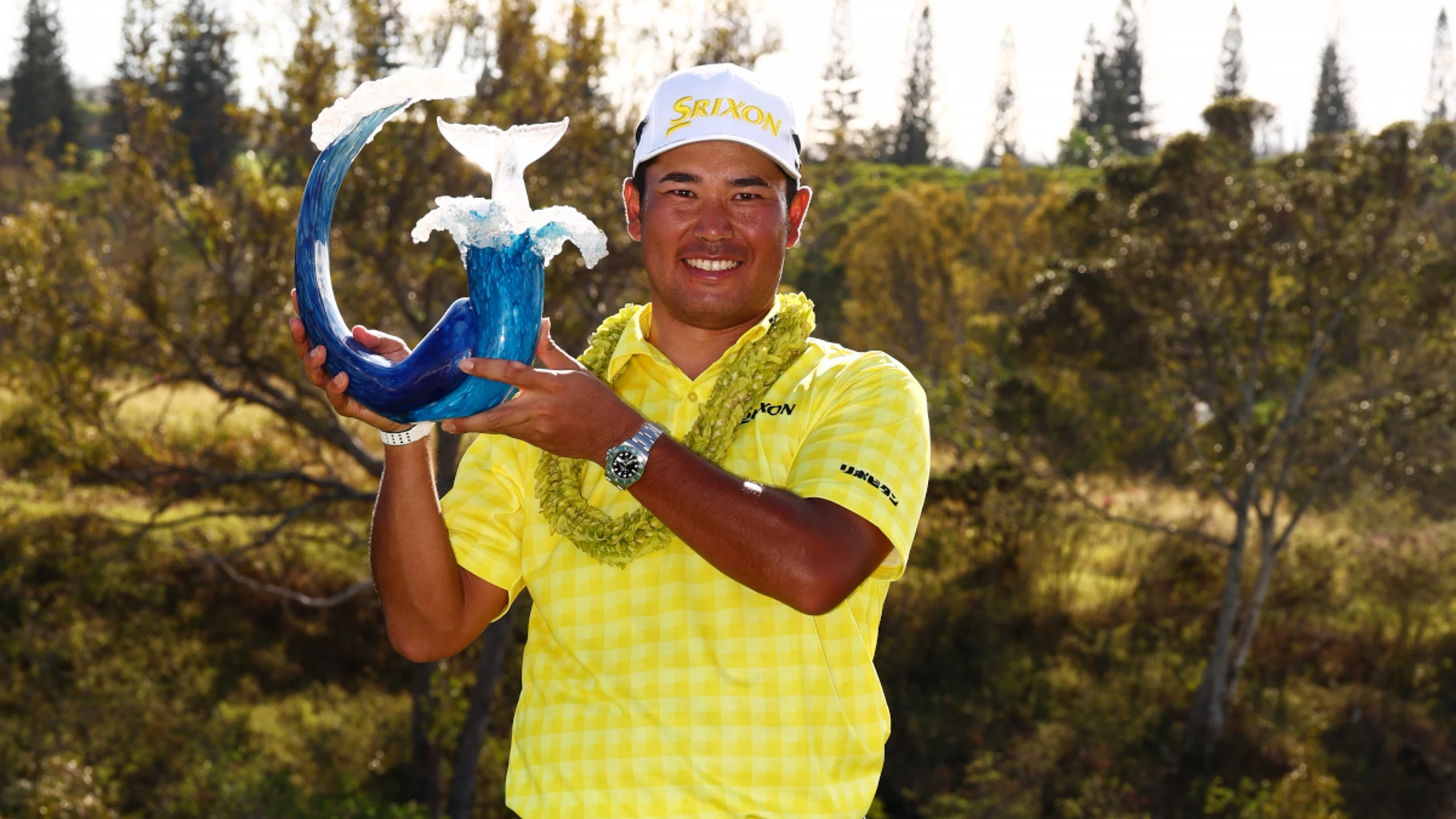 Matsuyama sets 72-hole PGA record to capture Sentry title