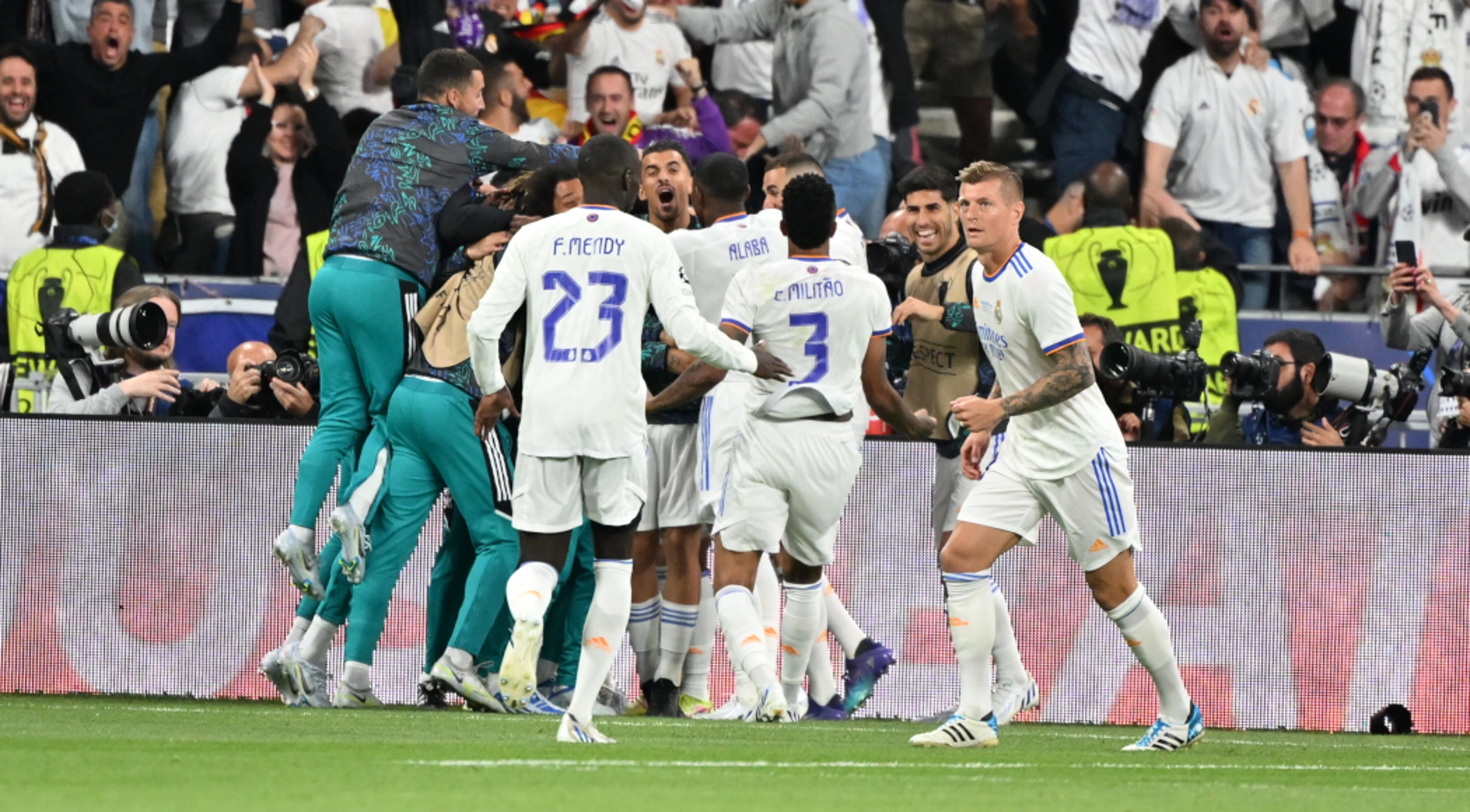 Vinicius strikes as Real Madrid beat Liverpool in Champions League final