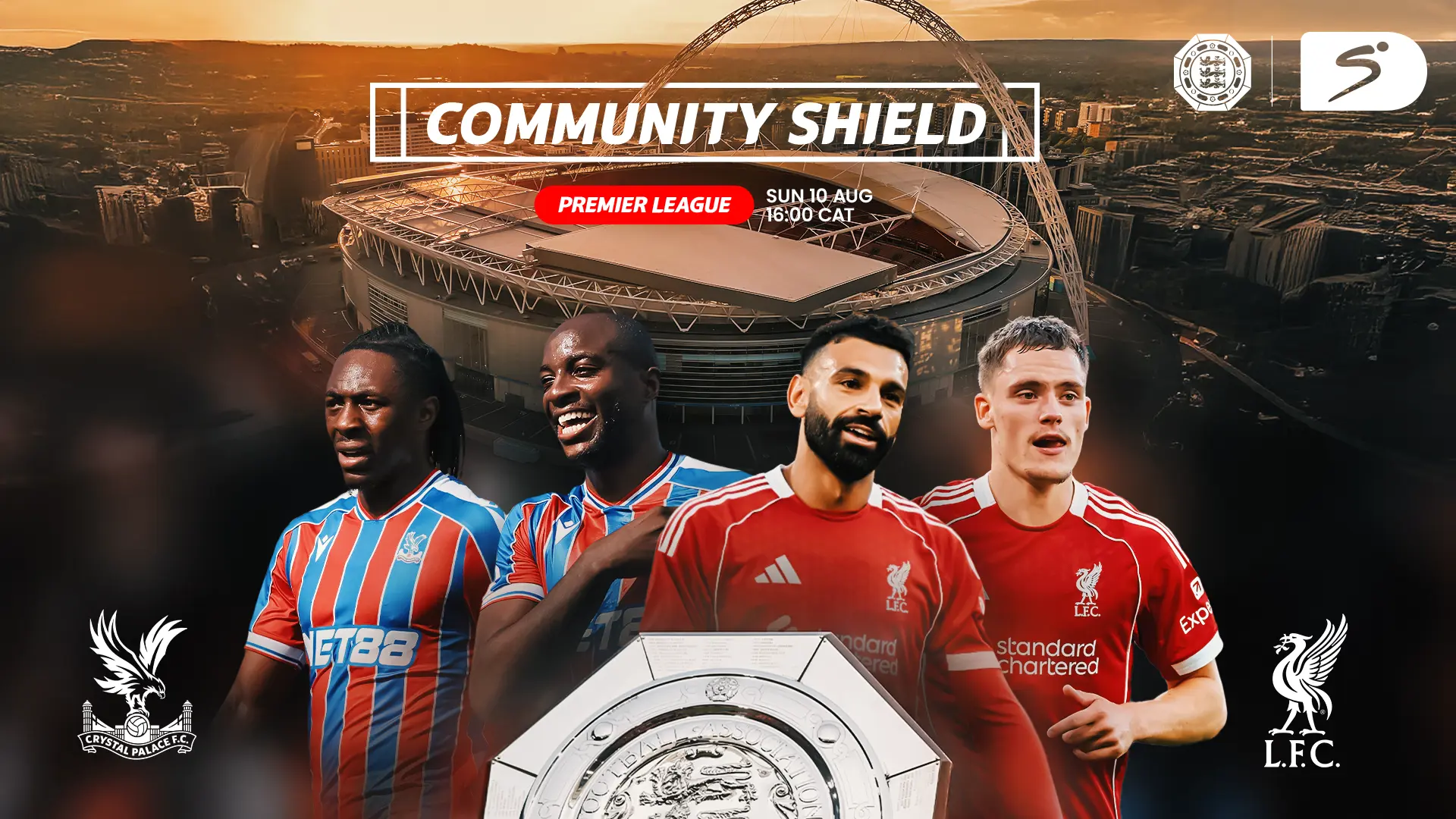 Two clubs. One curtain-raiser |  Liverpool v Crystal Palace