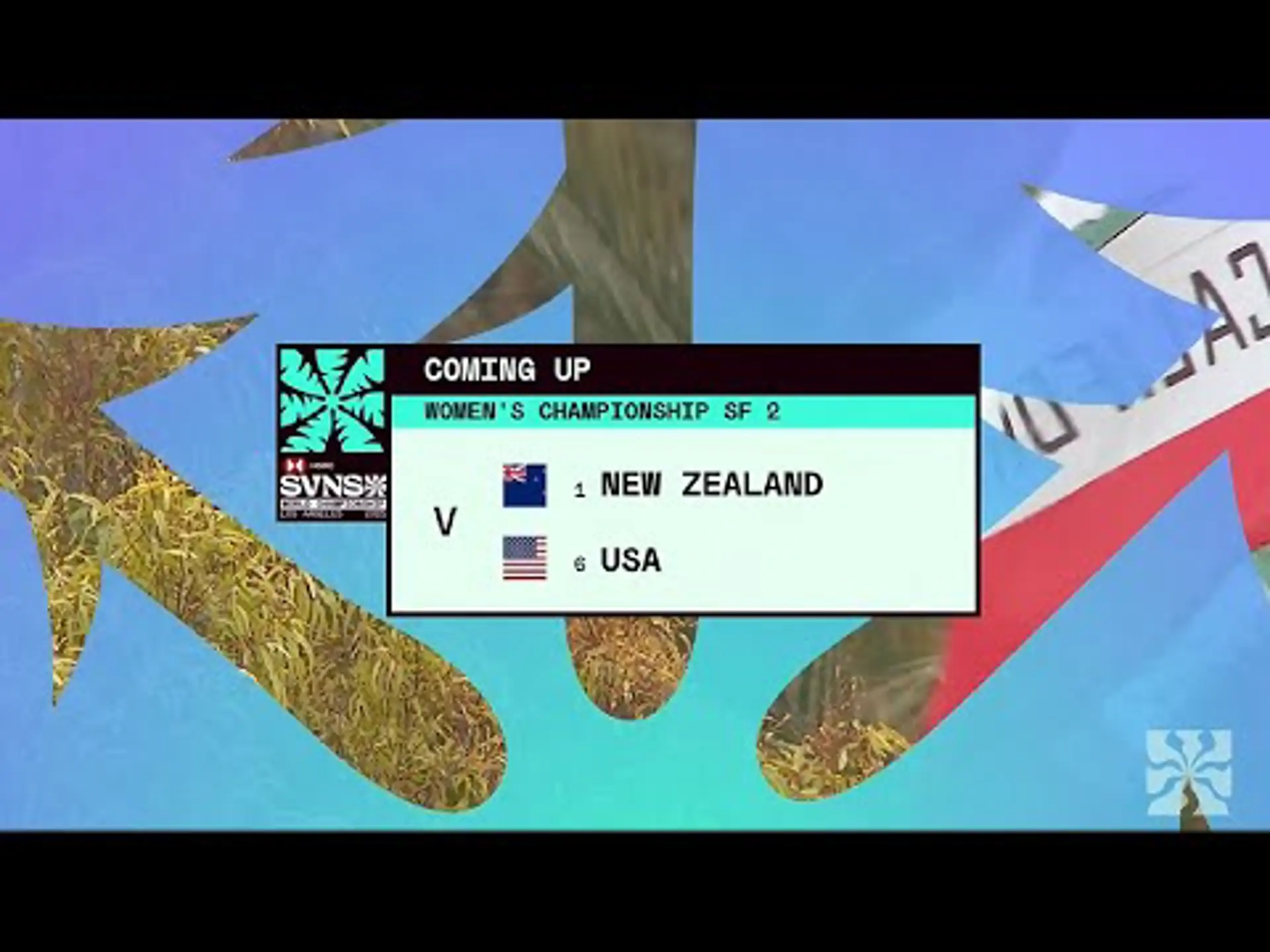 New Zealand v USA | Cup SF2 | Highlights | World Rugby HSBC Women's Sevens Series Los Angeles