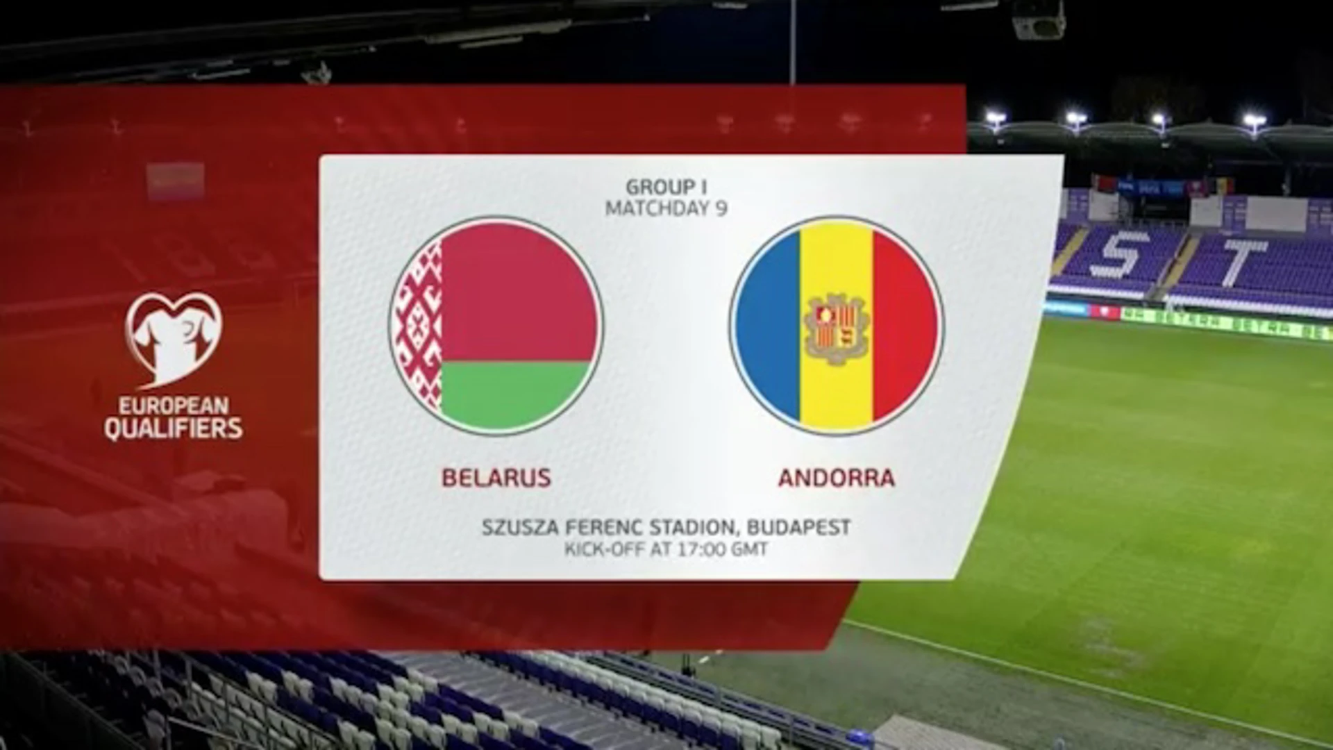 Belarus v Andorra | Match Highlights | UEFA Euro 2024 Qualifier | Group I