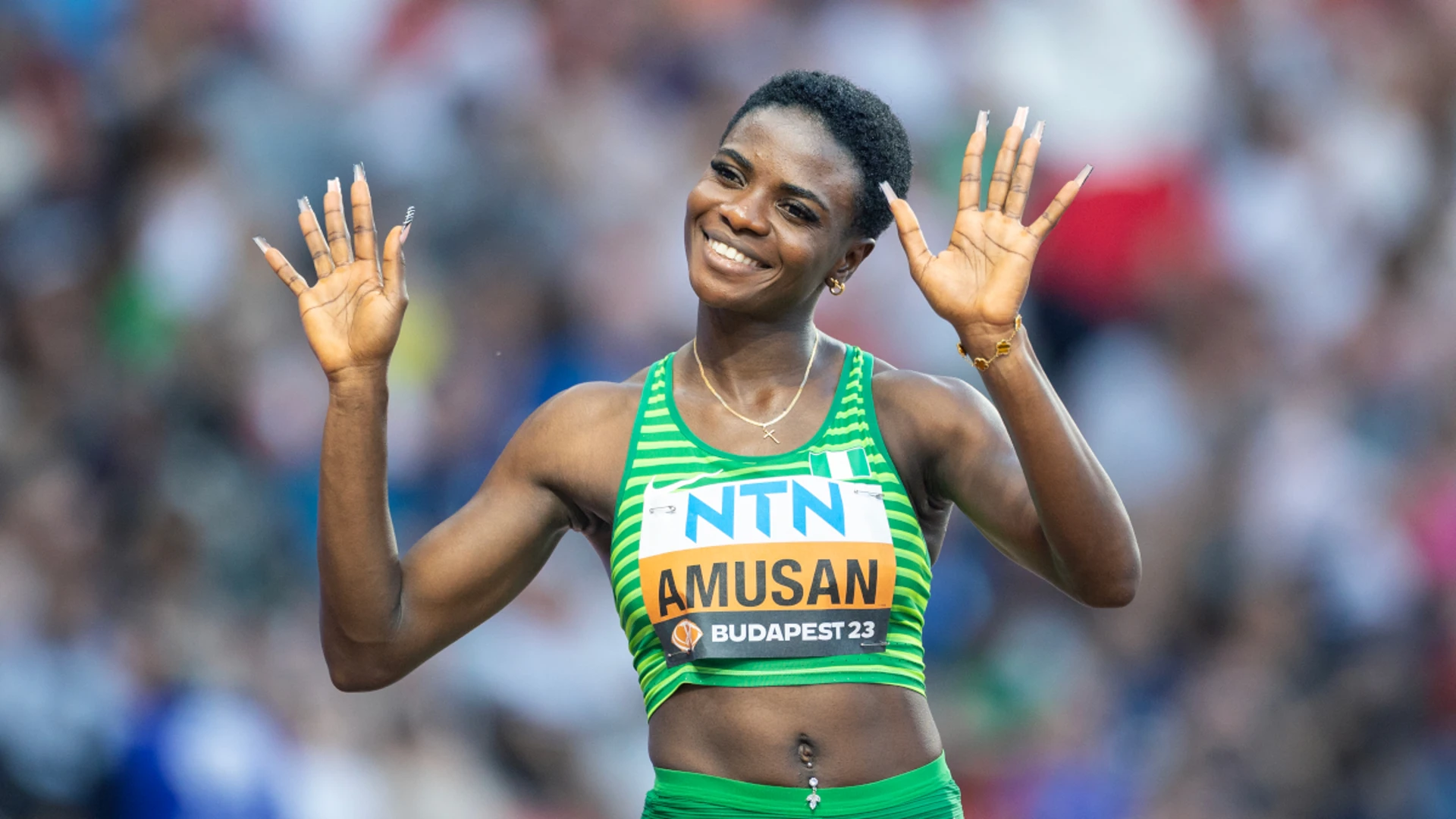 Hurdles world record holder Amusan cleared for Olympics