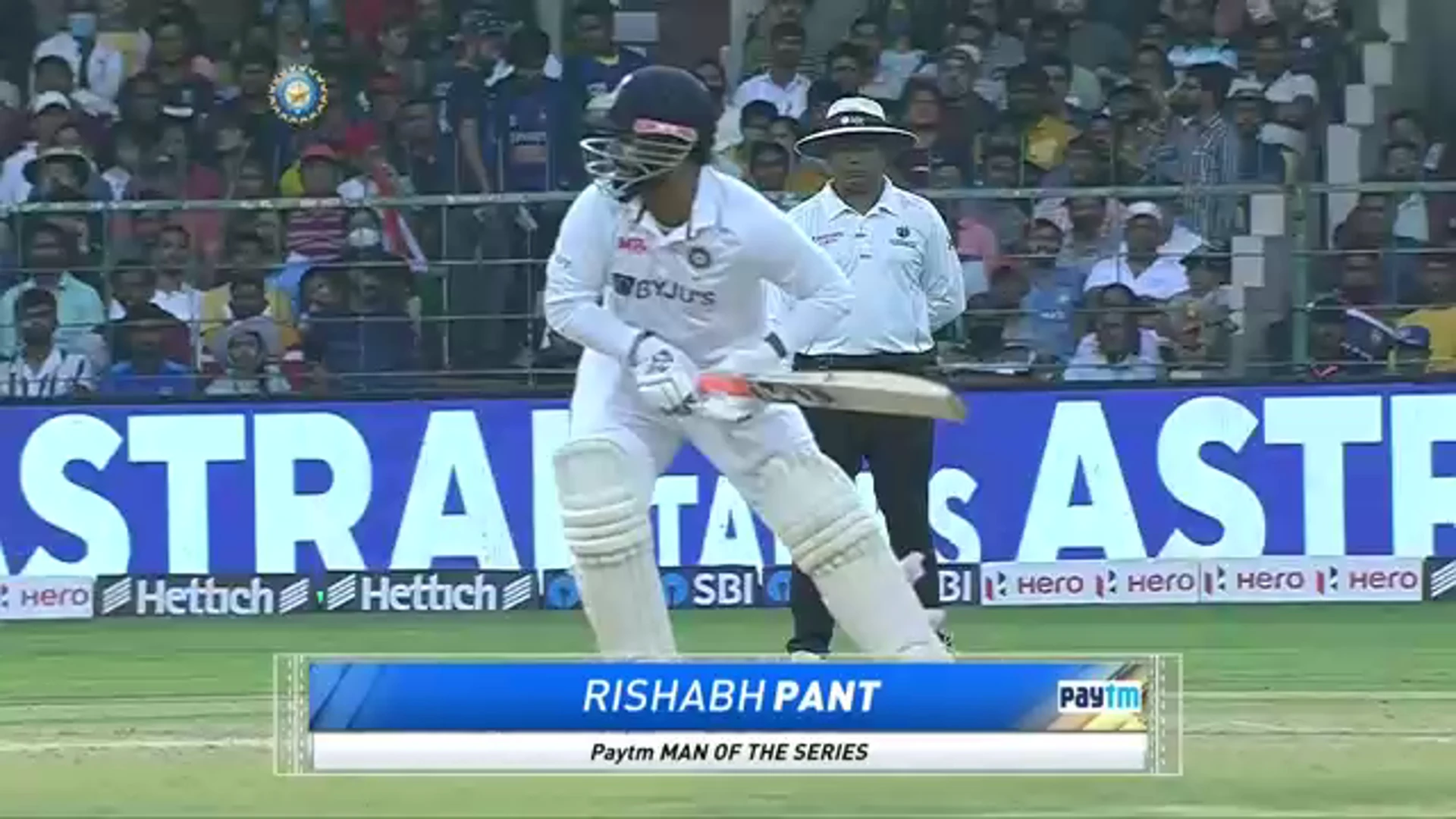 India v Sri Lanka Test Series | Test 2 Day 3 | Post match interview with Rishabh Pant