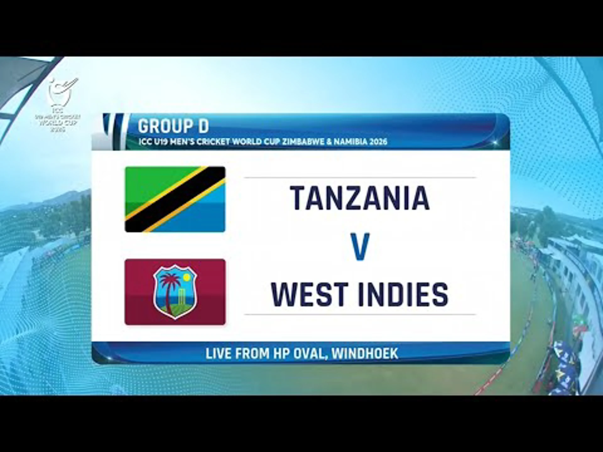 Tanzania v West Indies | Match Highlights | ICC U19 Cricket World Cup