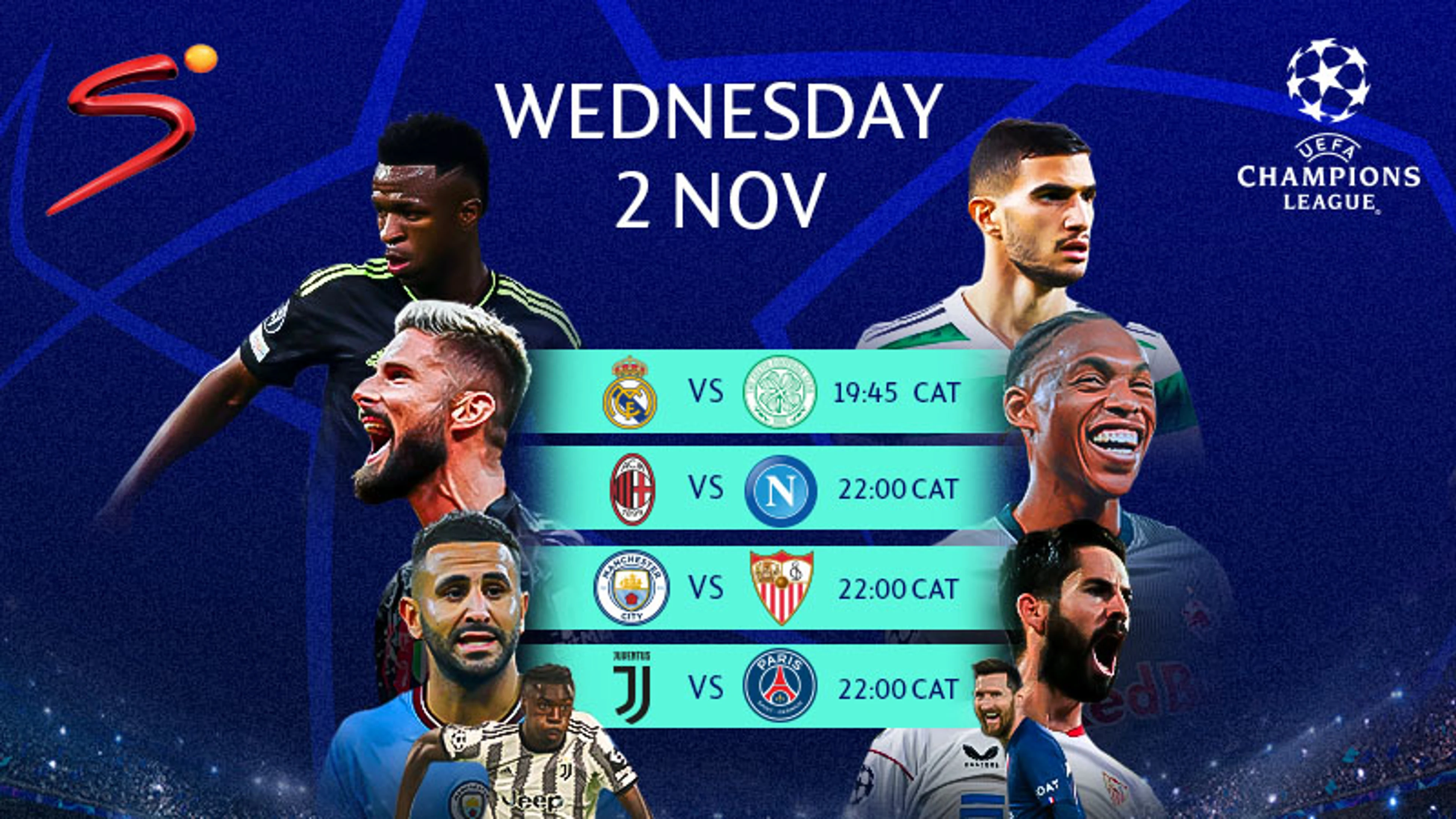 UCL  Matchday 6: Wednesday game-by-game preview