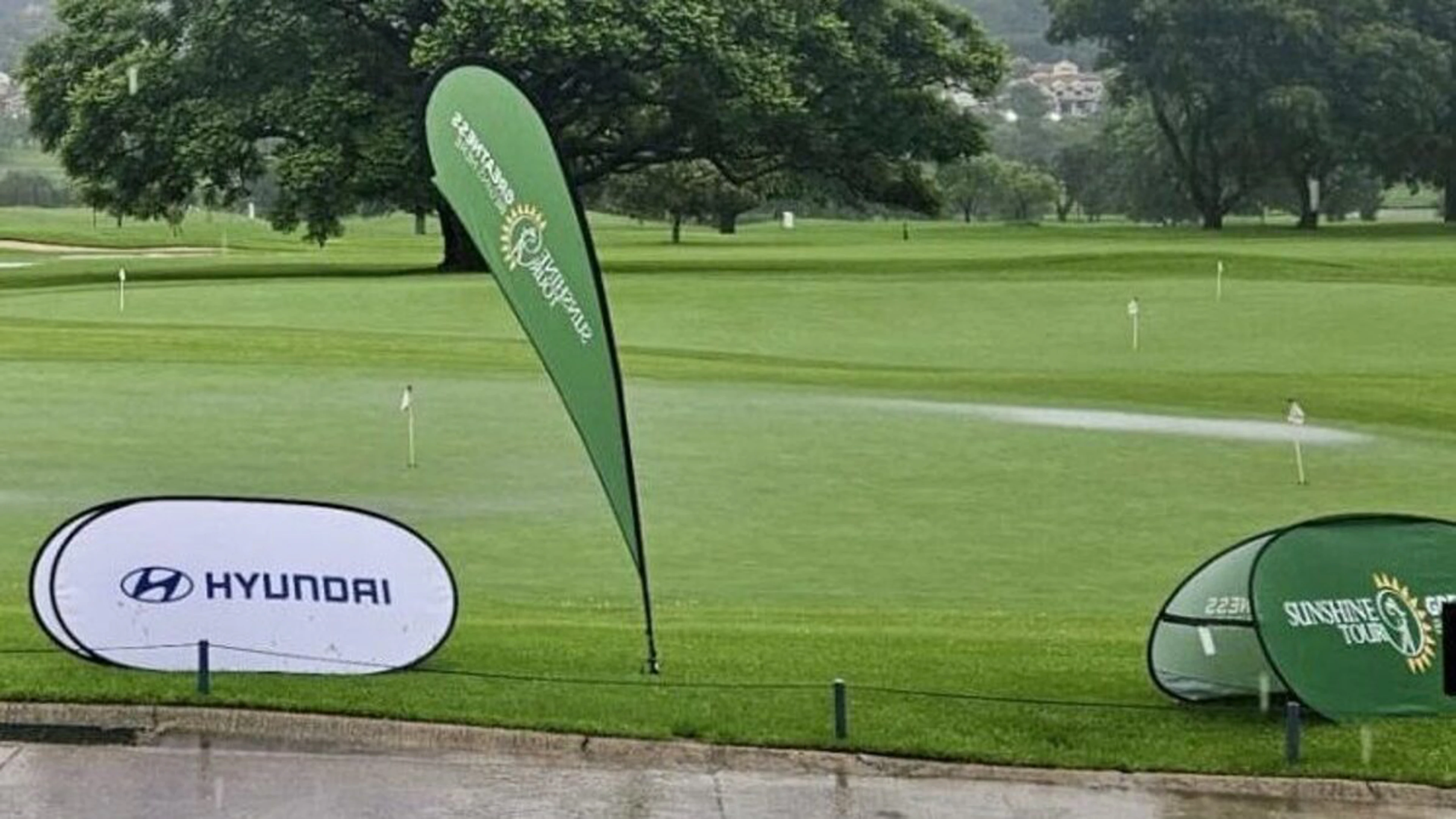 Joburg rain a water hazard for Sunshine Tour event