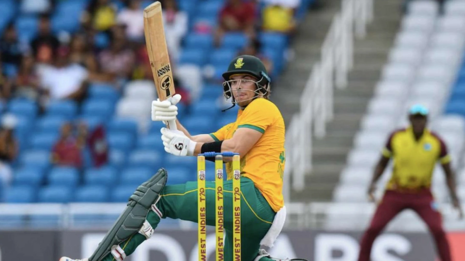 Stubbs blasts South Africa to competitive total