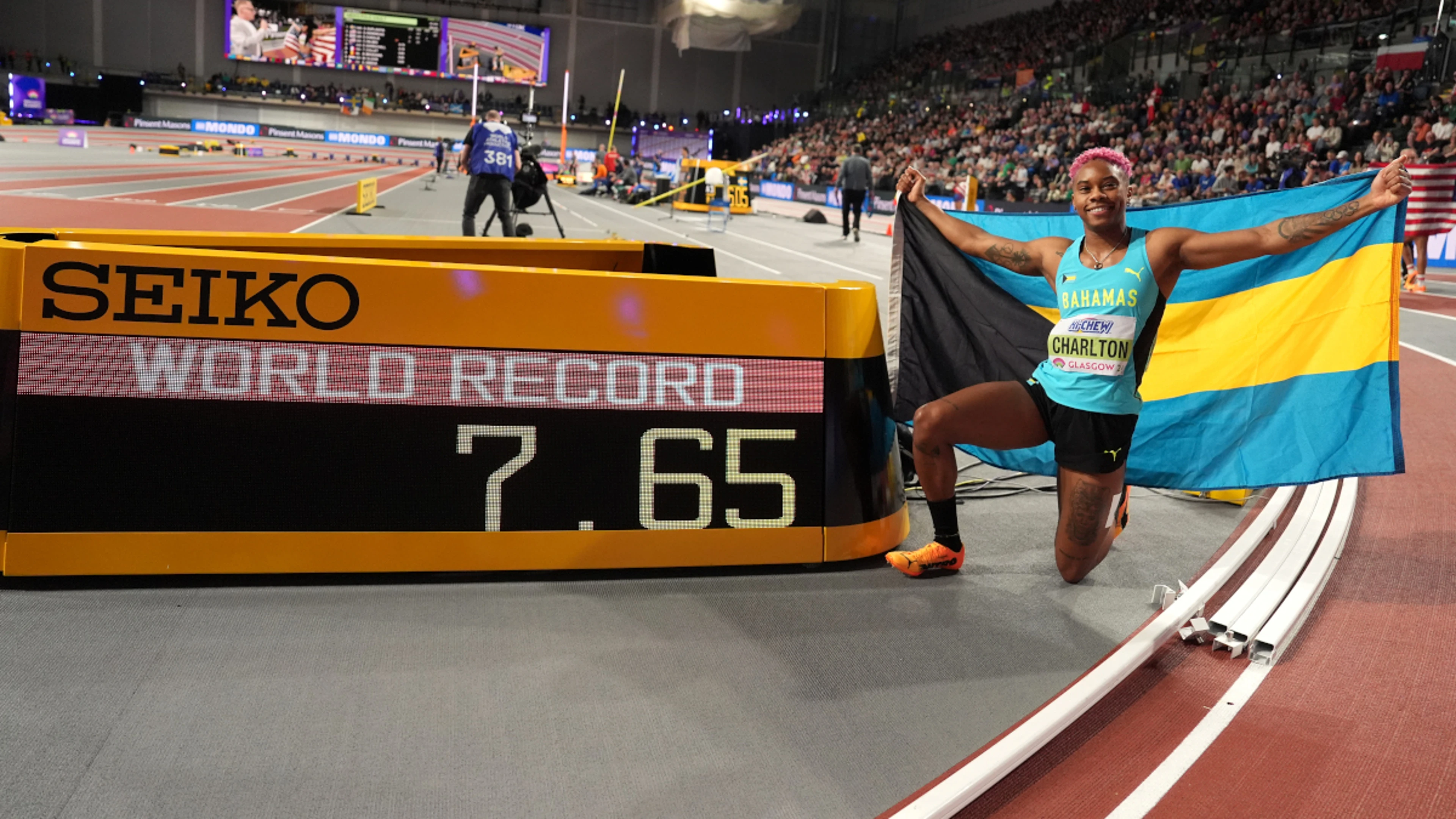 Charlton shines, Duplantis reigns supreme at world indoors