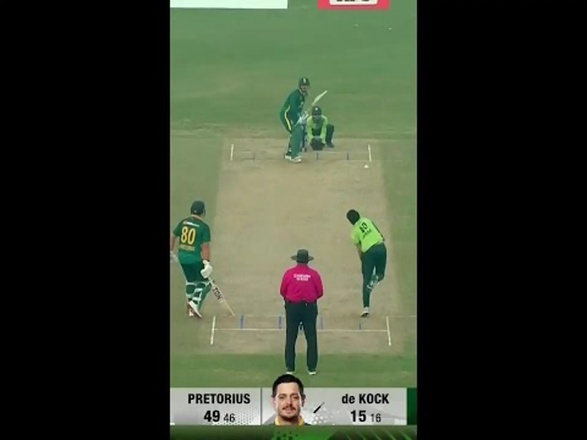 Man of the moment, Lhuan-dre Pretorius!