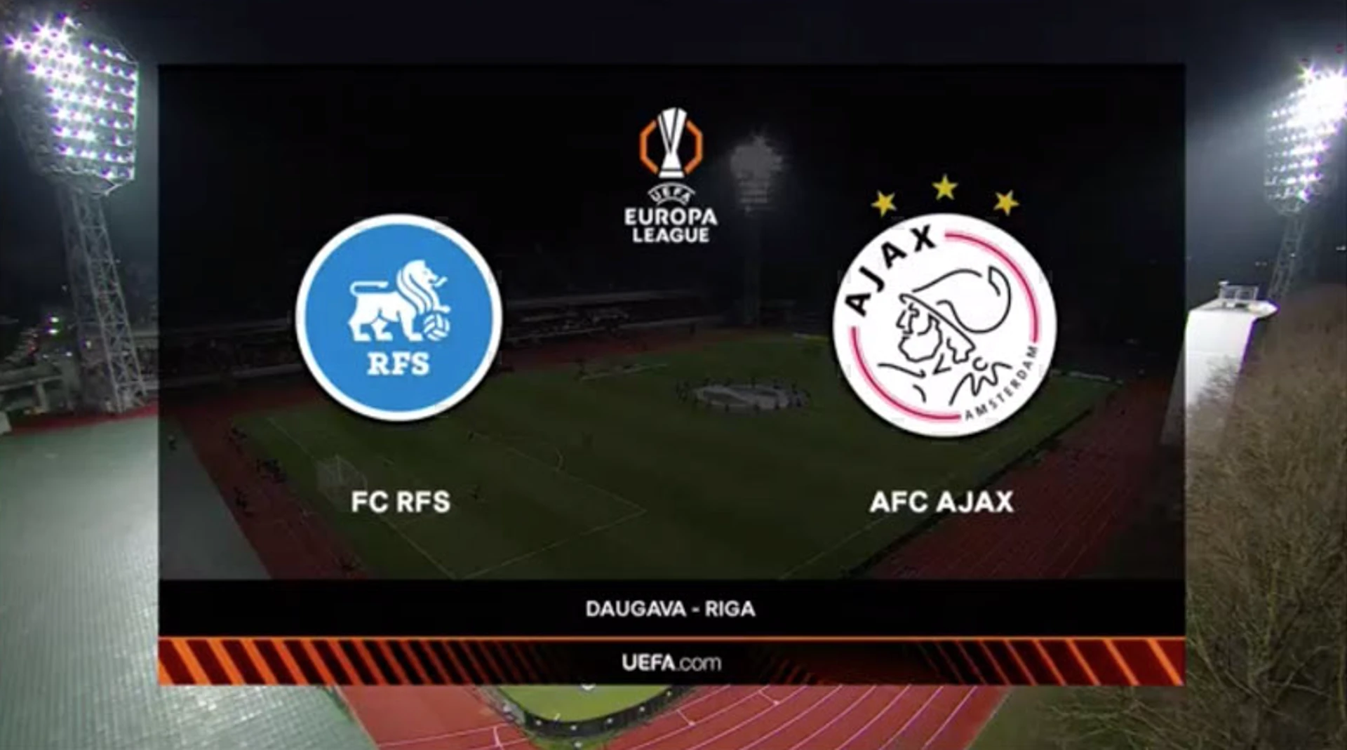 FK RFS v Ajax | Match Highlights |UEFA Europa League