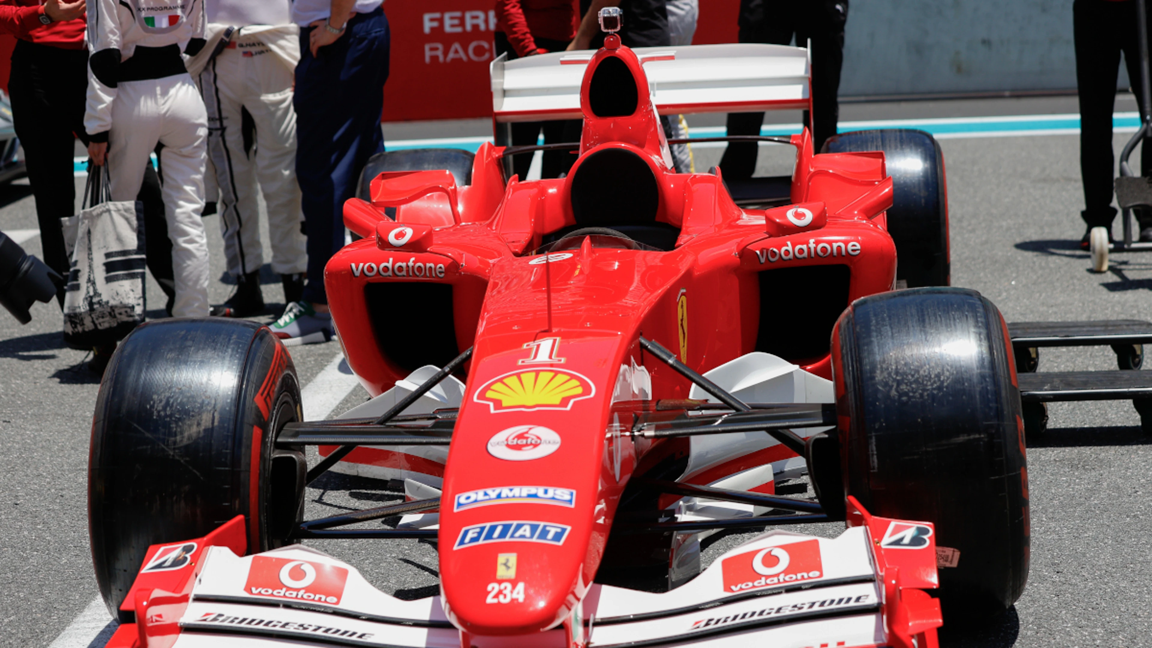 Michael Schumacher's Ferrari sets Formula One record at auction