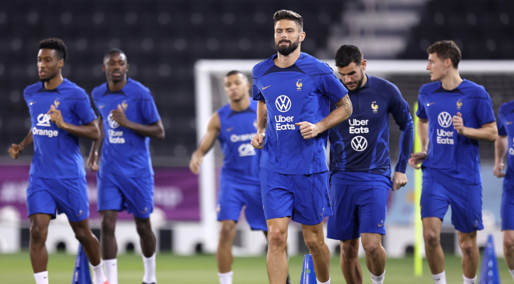 France's probable starting line-up for World Cup final