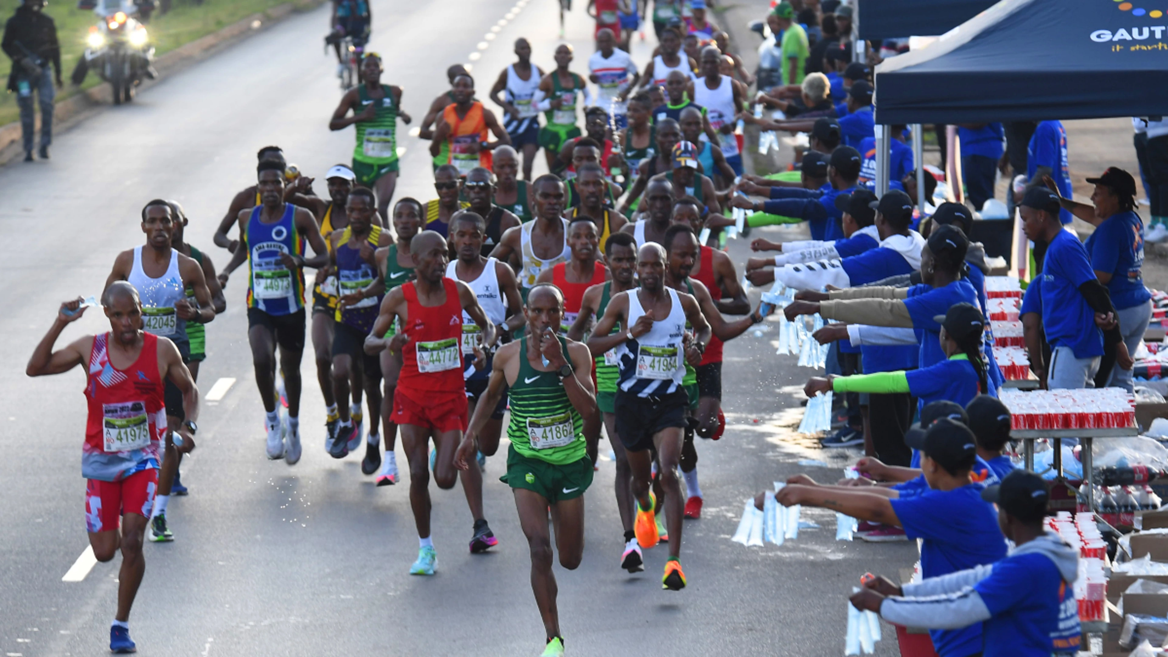 All systems go as runners line-up for City to City Marathon