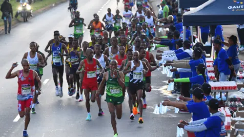 All systems go as runners line-up for City to City Marathon