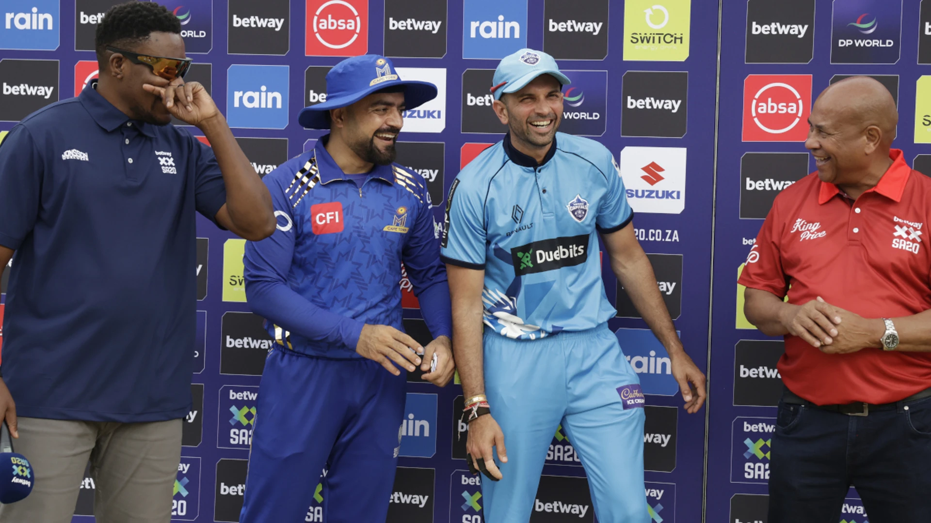 Capitals win toss and choose to bat first