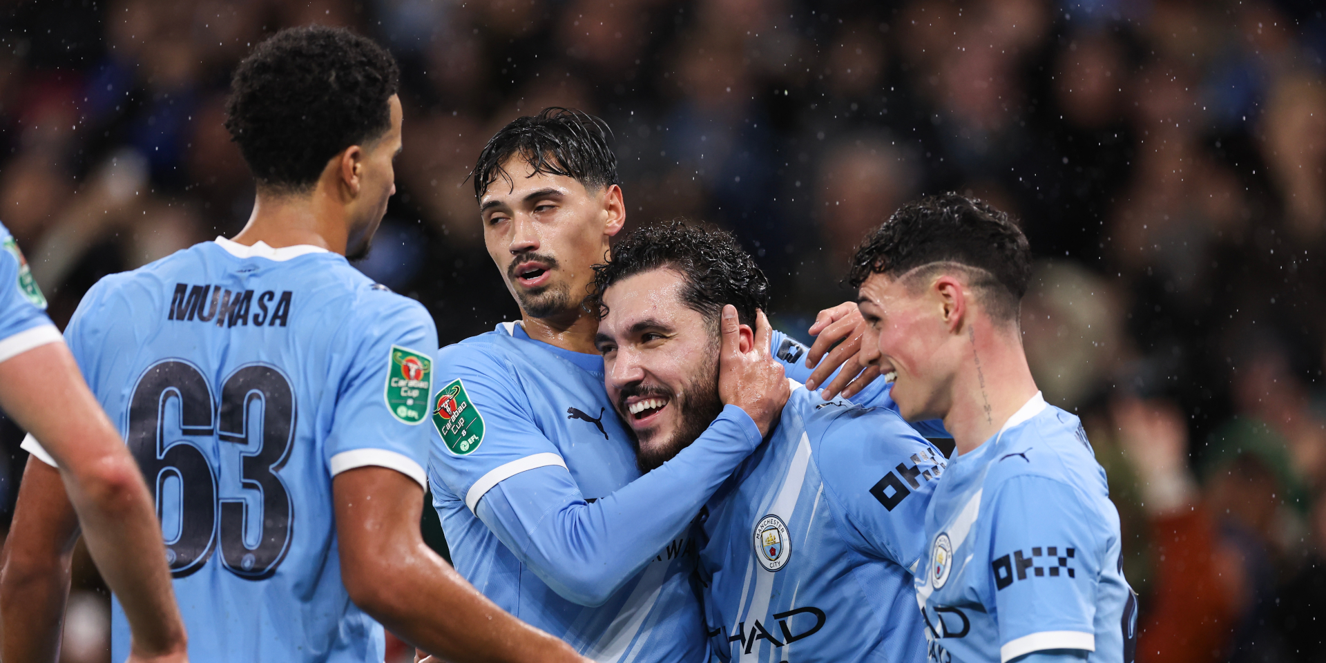 Cherki inspires Man City, Newcastle strike late to reach League Cup semis