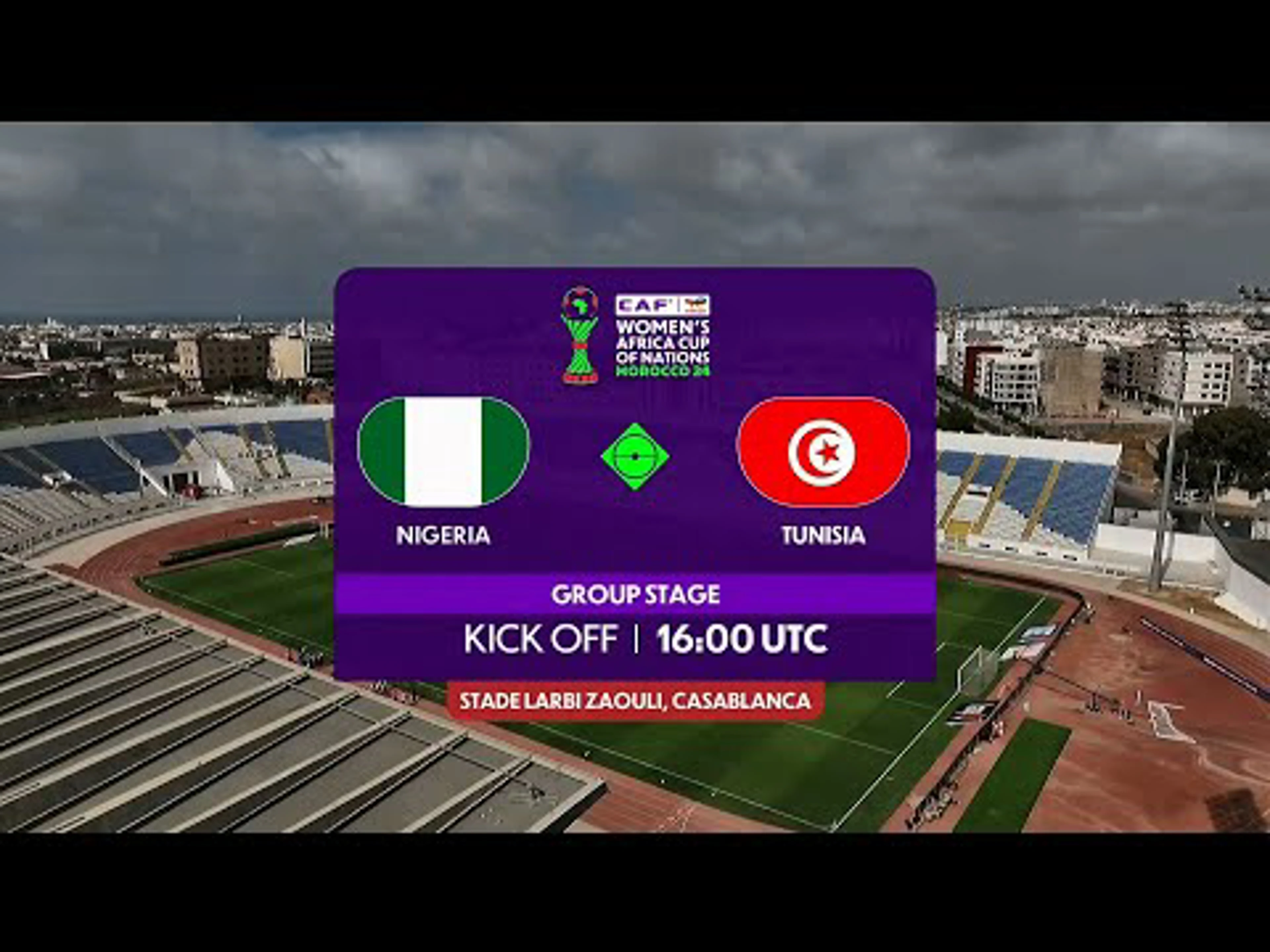 Nigeria v Tunisia | Match Highlights | Women's Africa Cup of Nations