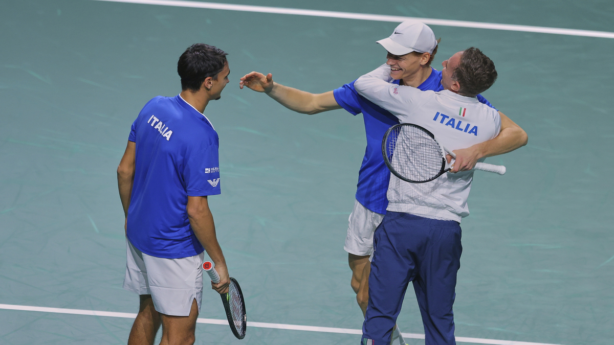 Sinner Doubles Up As Italy Down Netherlands, Reach Davis Cup Semis ...