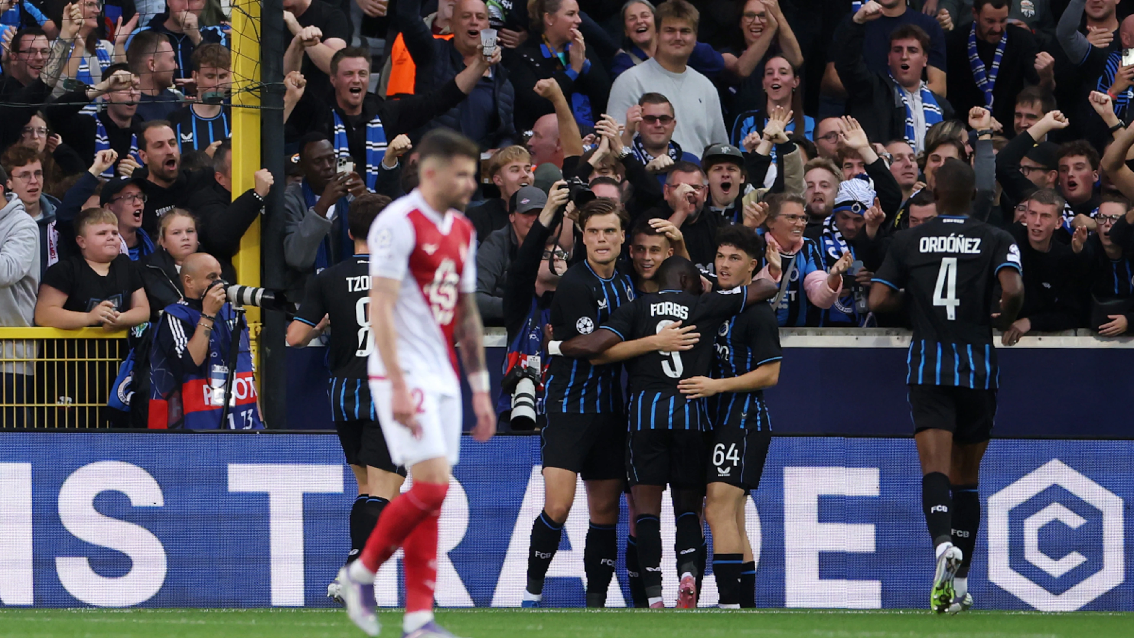 Brilliant Club Brugge thump Monaco in Champions League