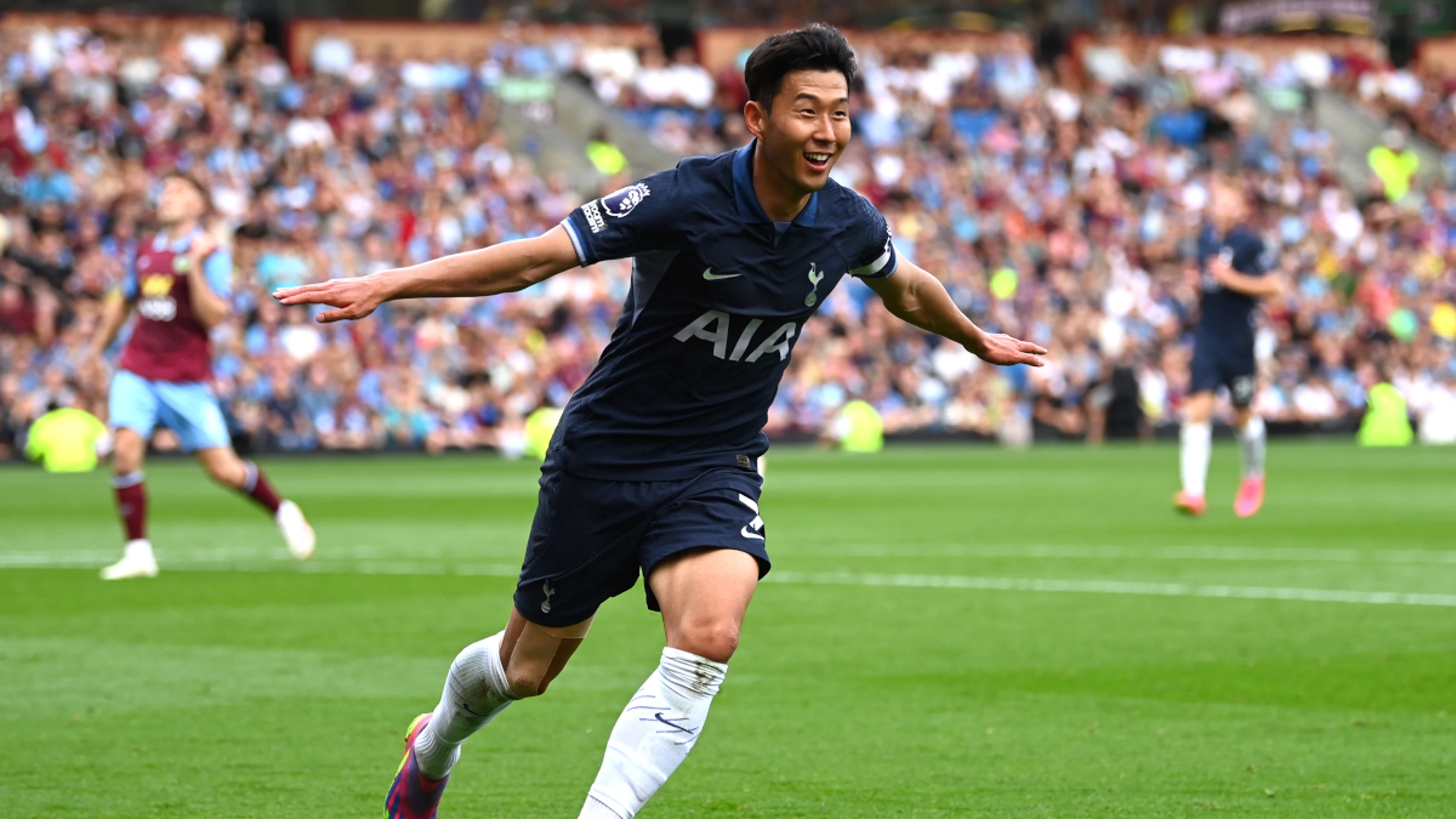 Son hat-trick fires Tottenham to win at Burnley