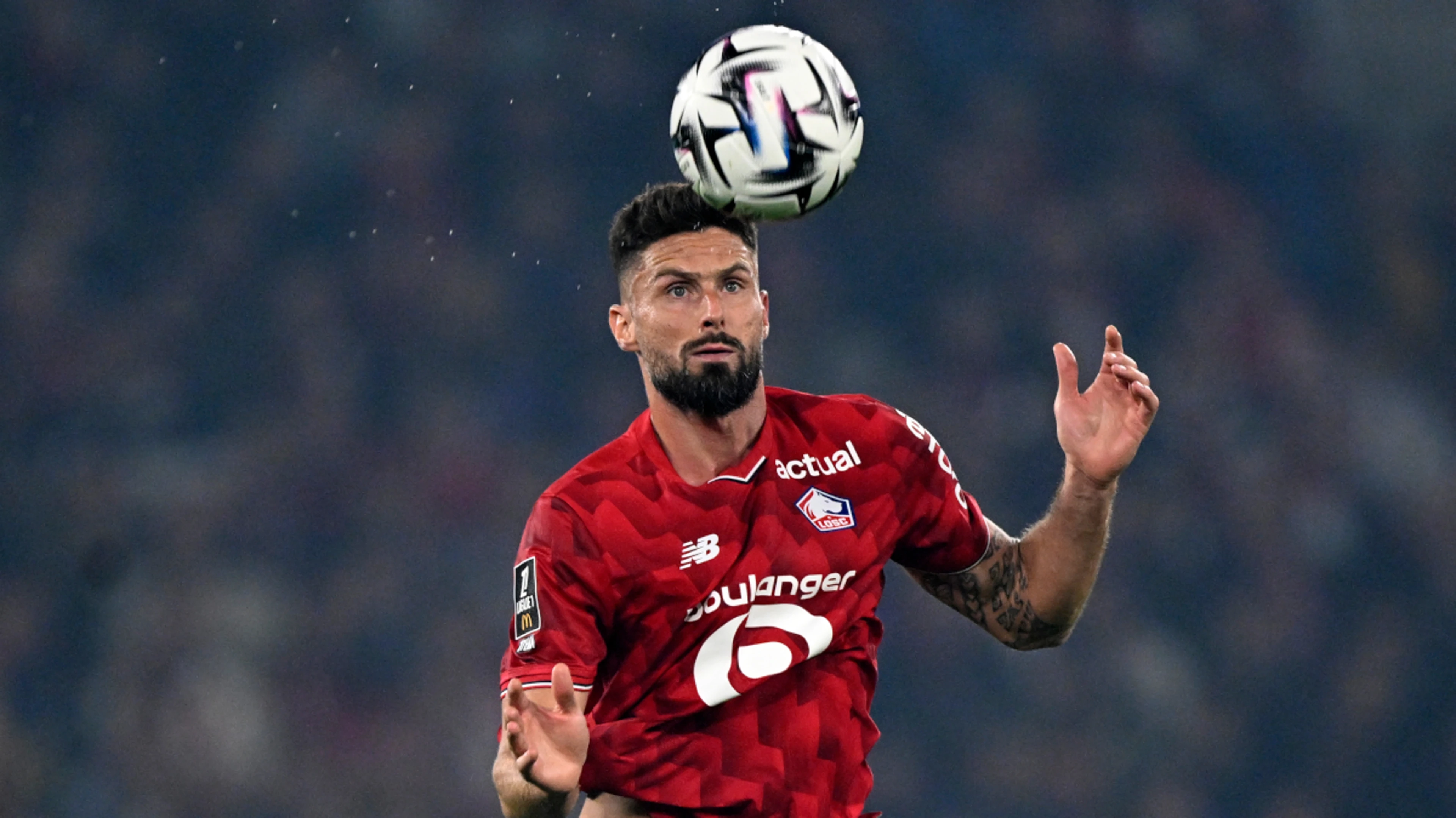 Giroud brace earns Lille win over Paris FC in Ligue 1