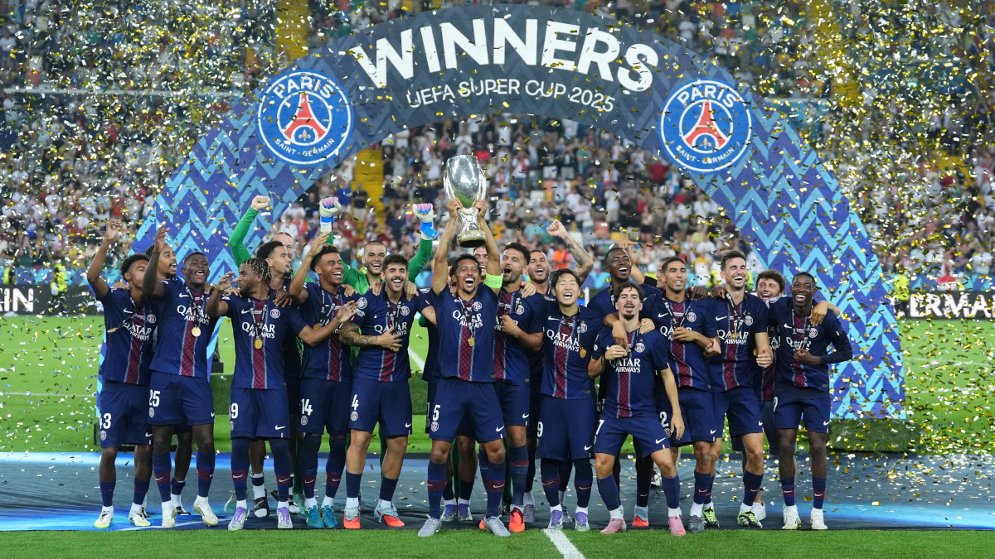 PSG beat Tottenham on penalties to win Uefa Super Cup