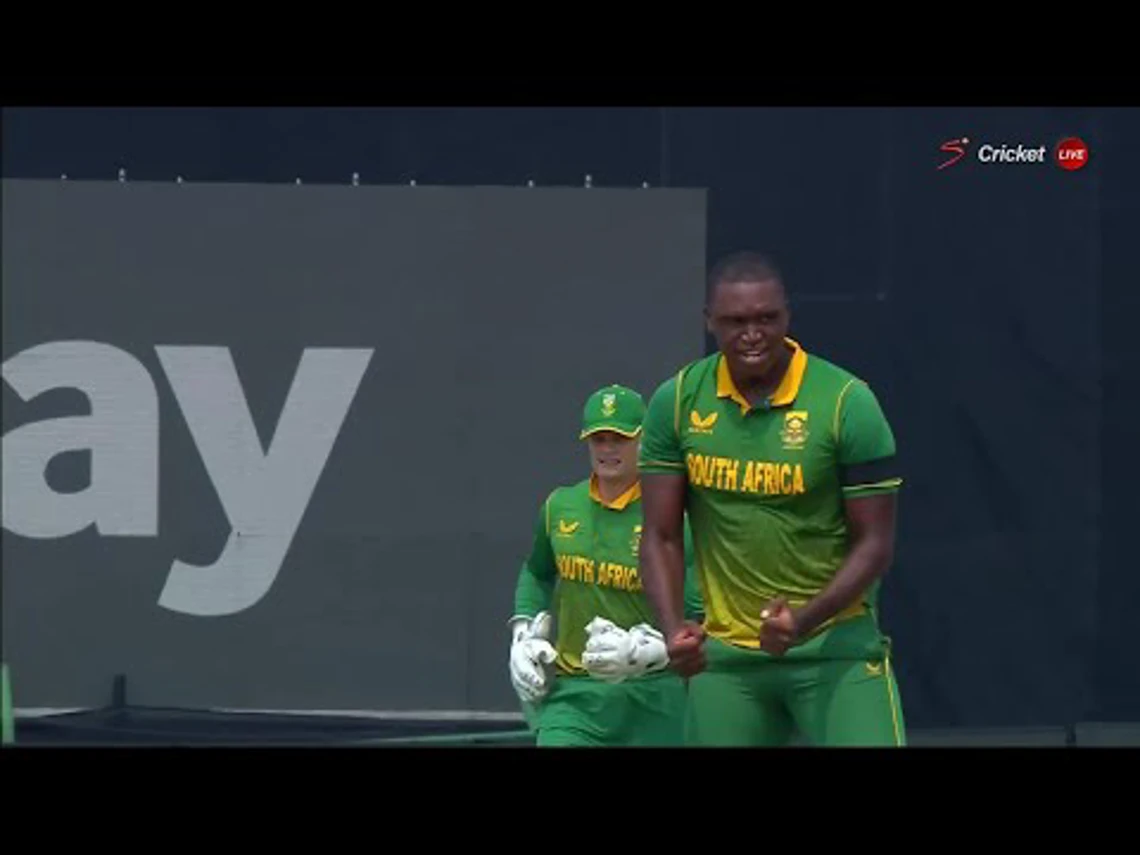 King – WICKET | South Africa v West Indies | 3rd ODI