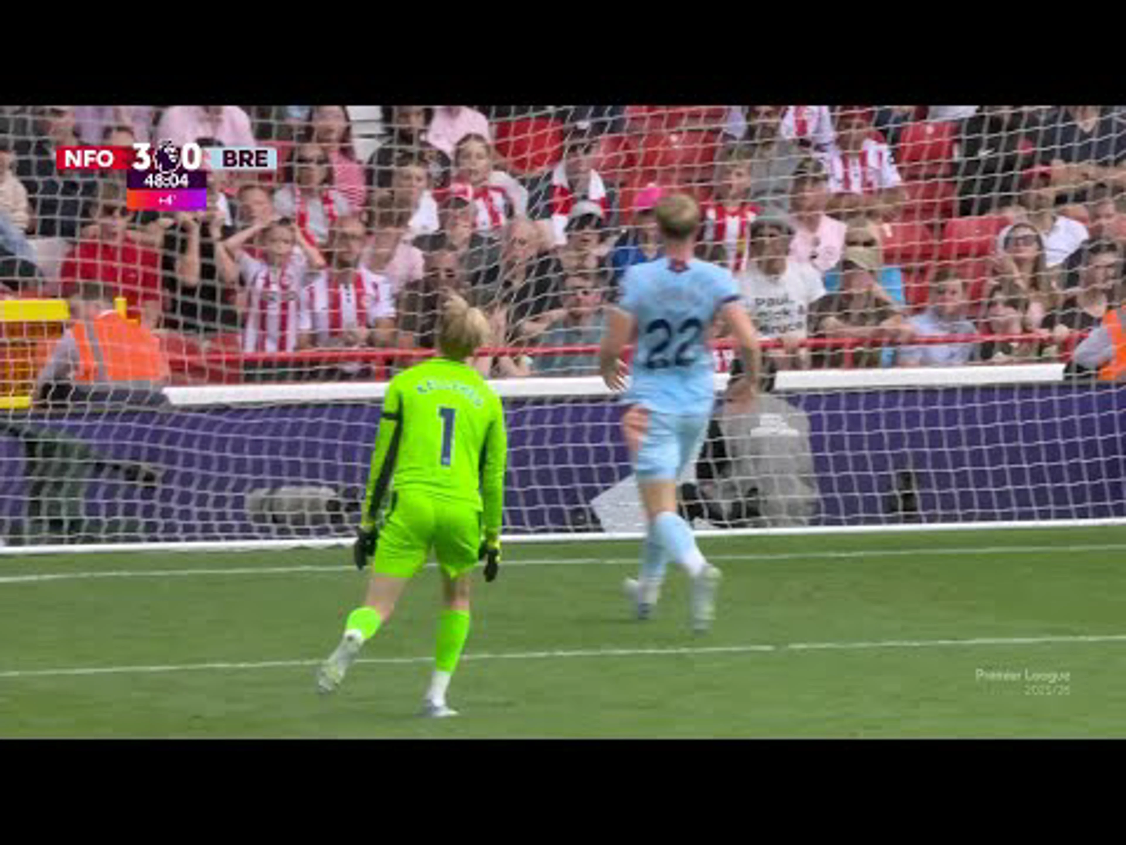 Elliot Anderson | 47ᵗʰ Minute Spectacular Assist v Brentford
