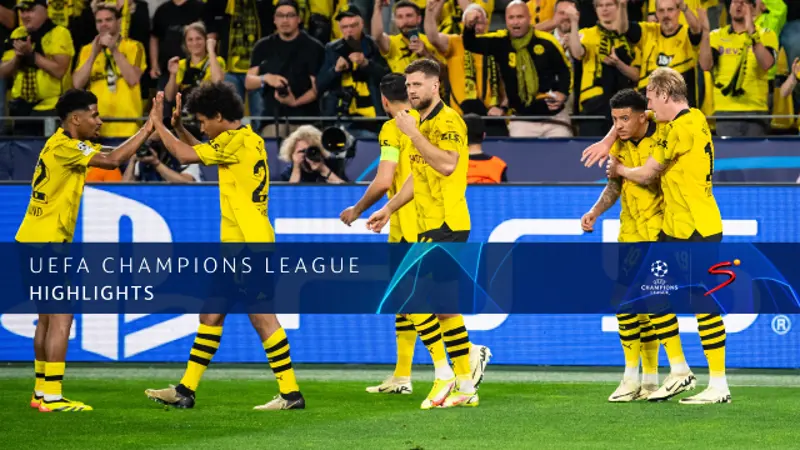 Borussia Dortmund v Paris Saint-Germain | Match Highlights | UEFA Champions League