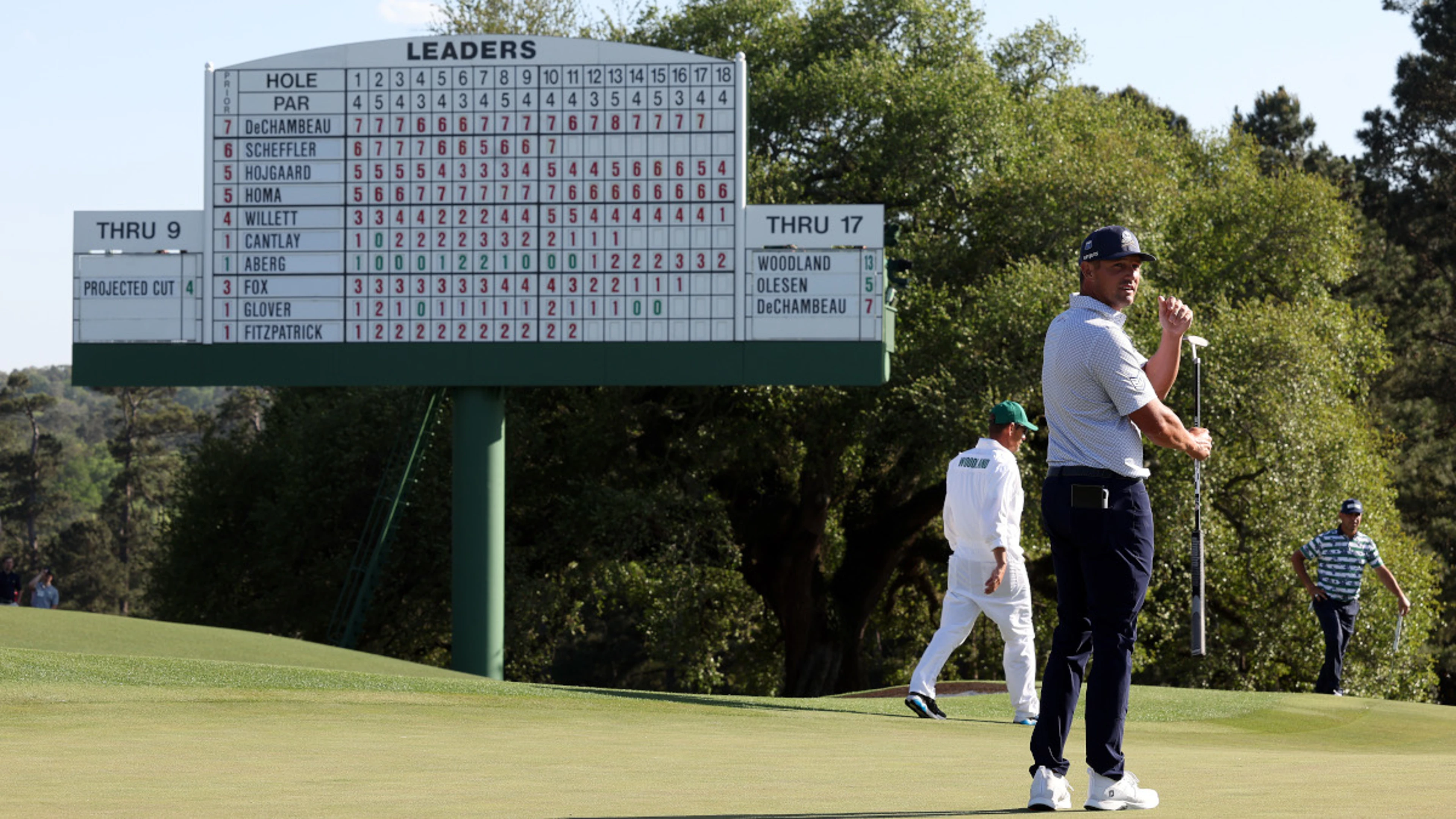 New faces set to challenge US trio of Masters leaders