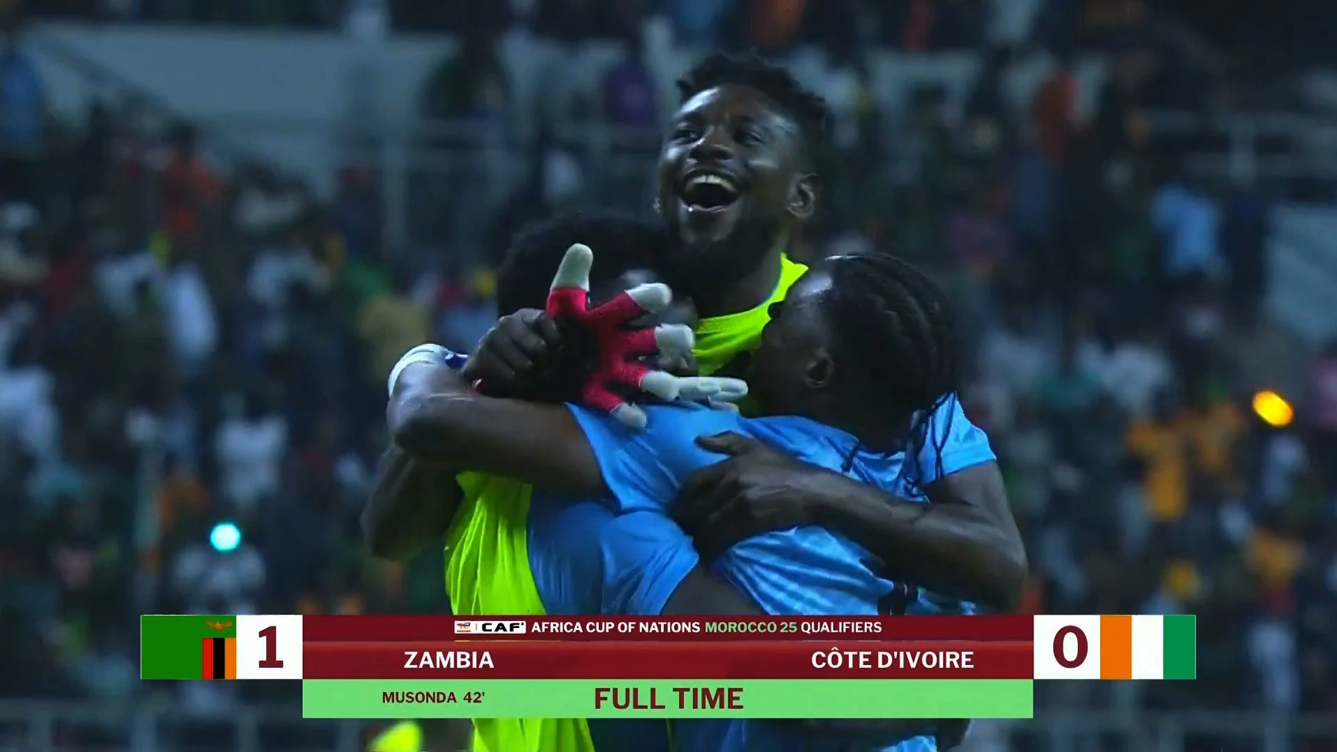 Zambia v Ivory Coast | Match Highlights | Africa Cup Of Nations Qualifier