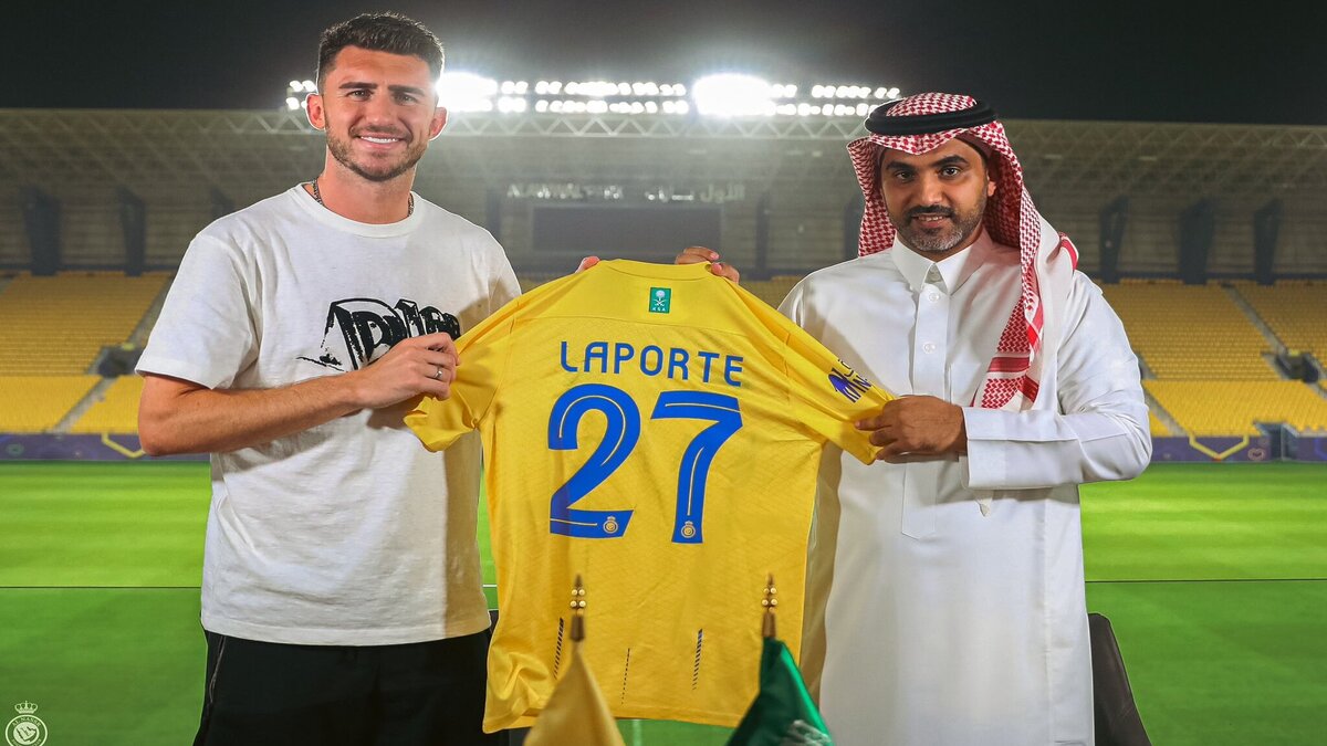 Laporte leaves Man City for Al-Nassr