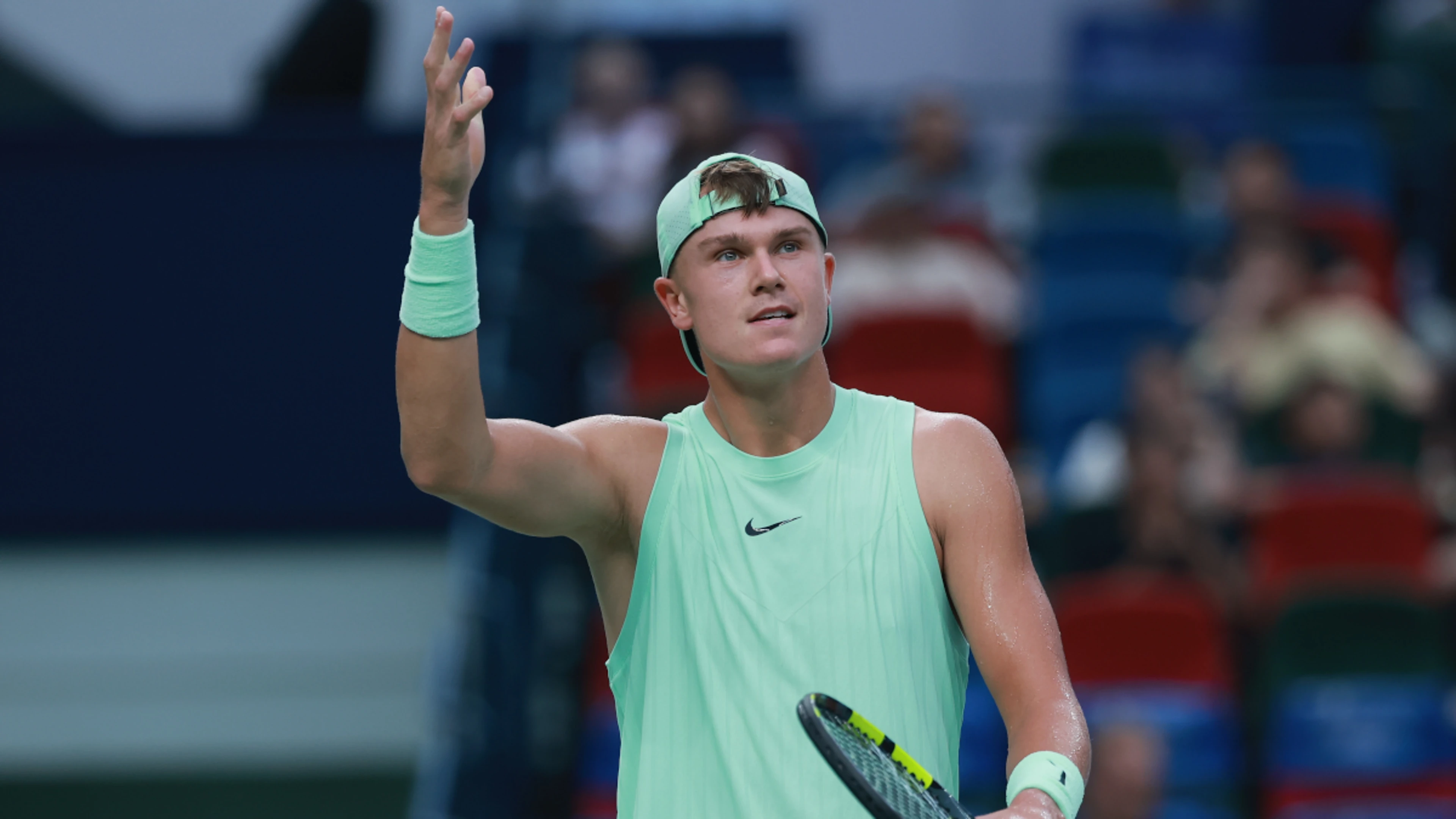 Denmark's Rune calls for heat rule at Shanghai Masters