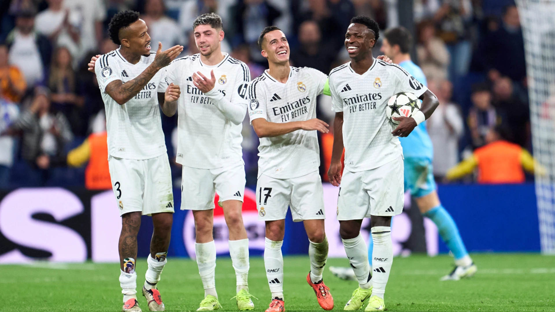 UCL WRAP: Vinicius hat-trick saves Real Madrid, Villa go top