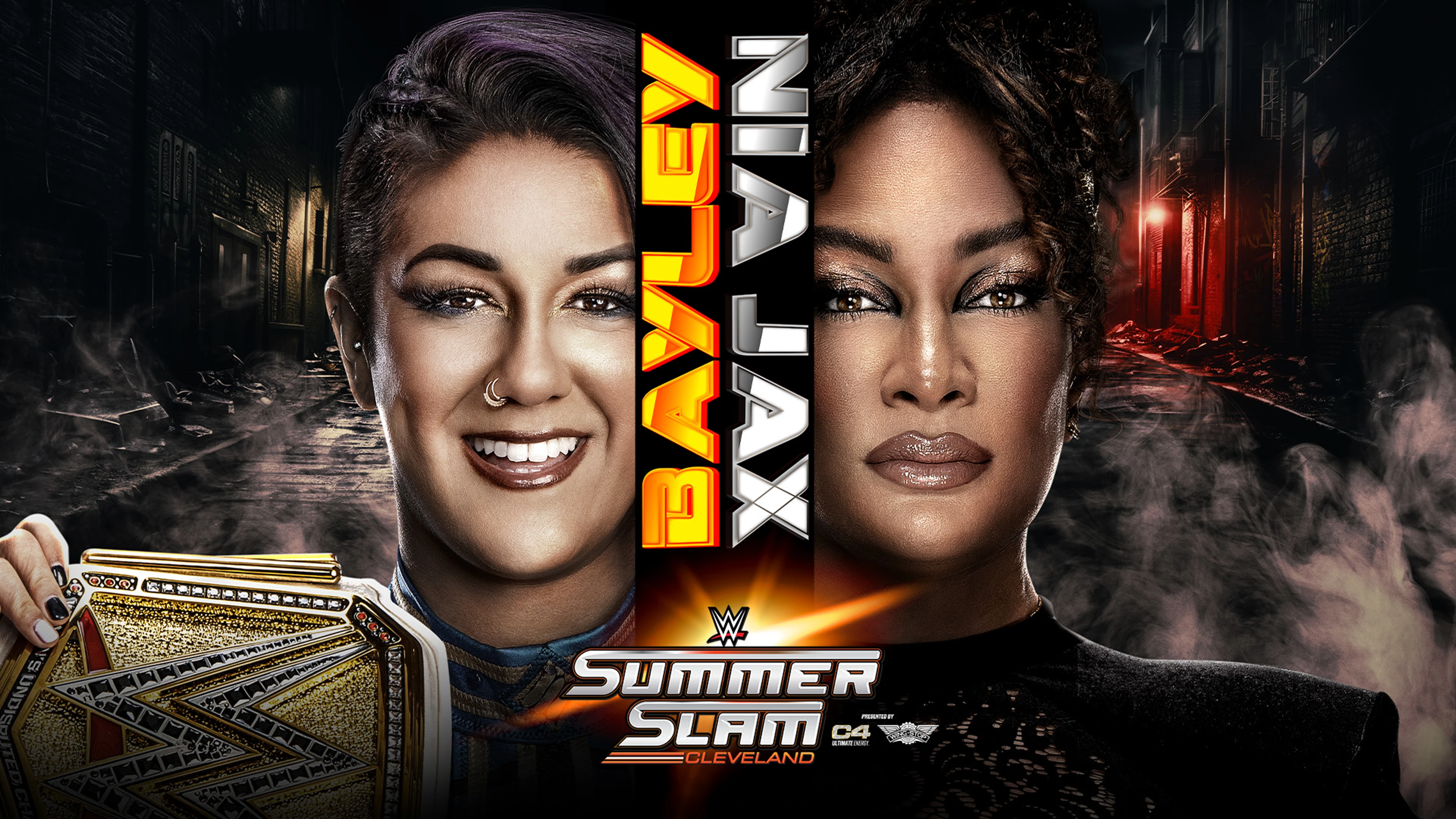 Bayley defends the WWE Women’s Championship against Queen of the Ring winner Nia Jax