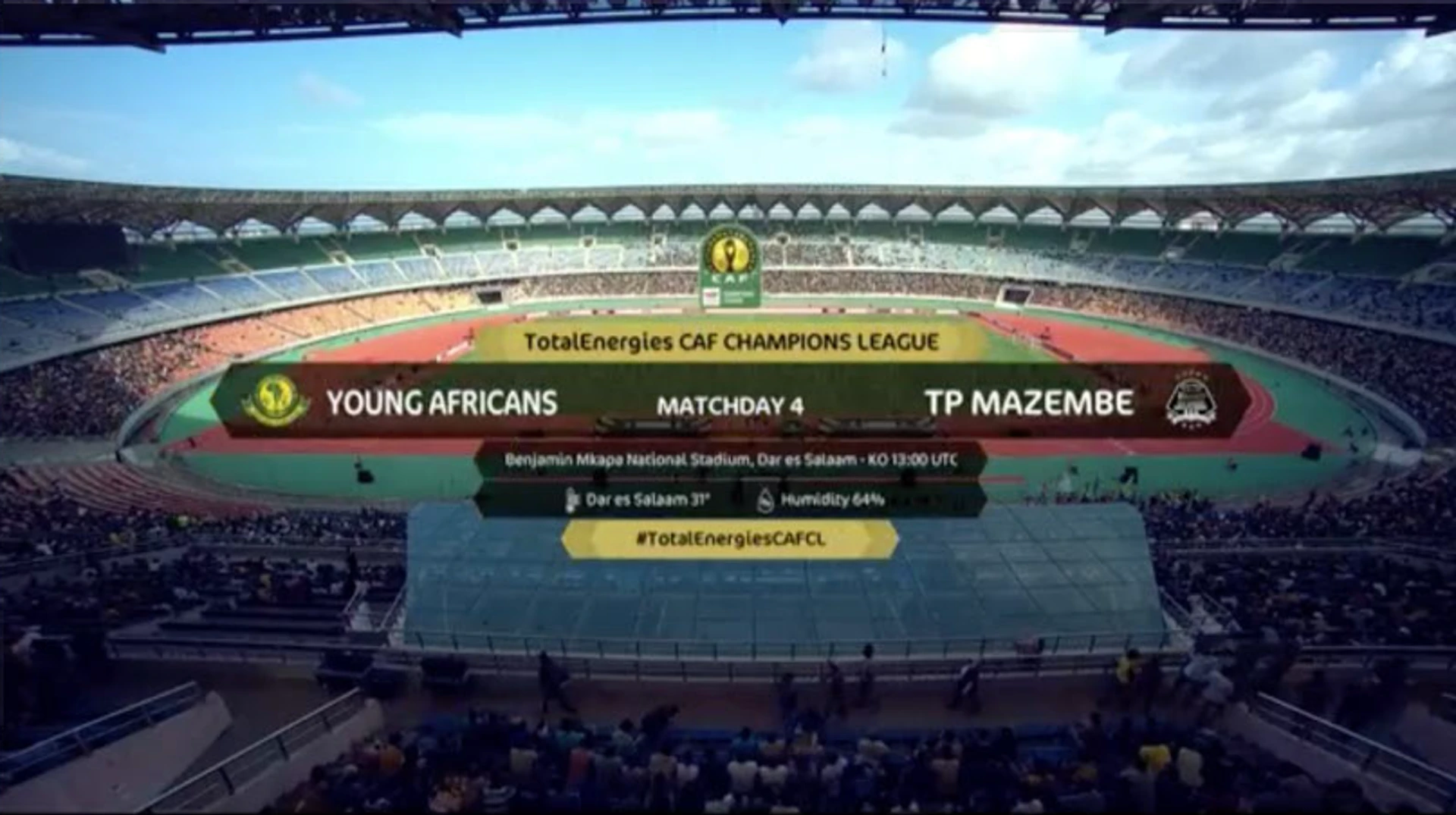 Y Africans v Mazembe | Match Highlights | CAF Champions League