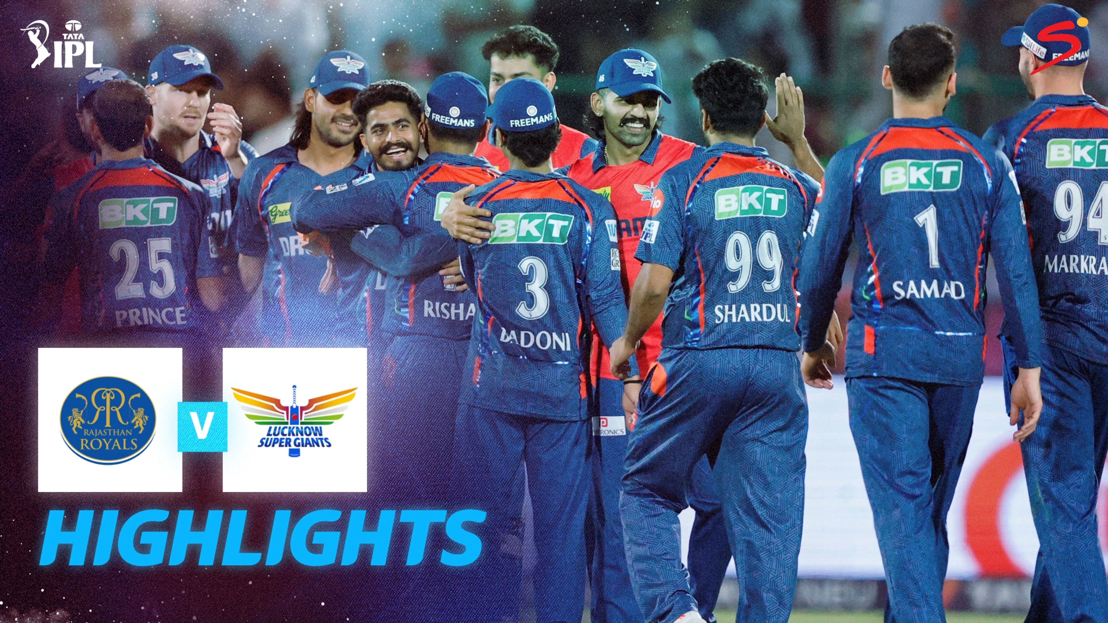 Rajasthan Royals v Lucknow Super Giants | Match Highlights | IPL 2025