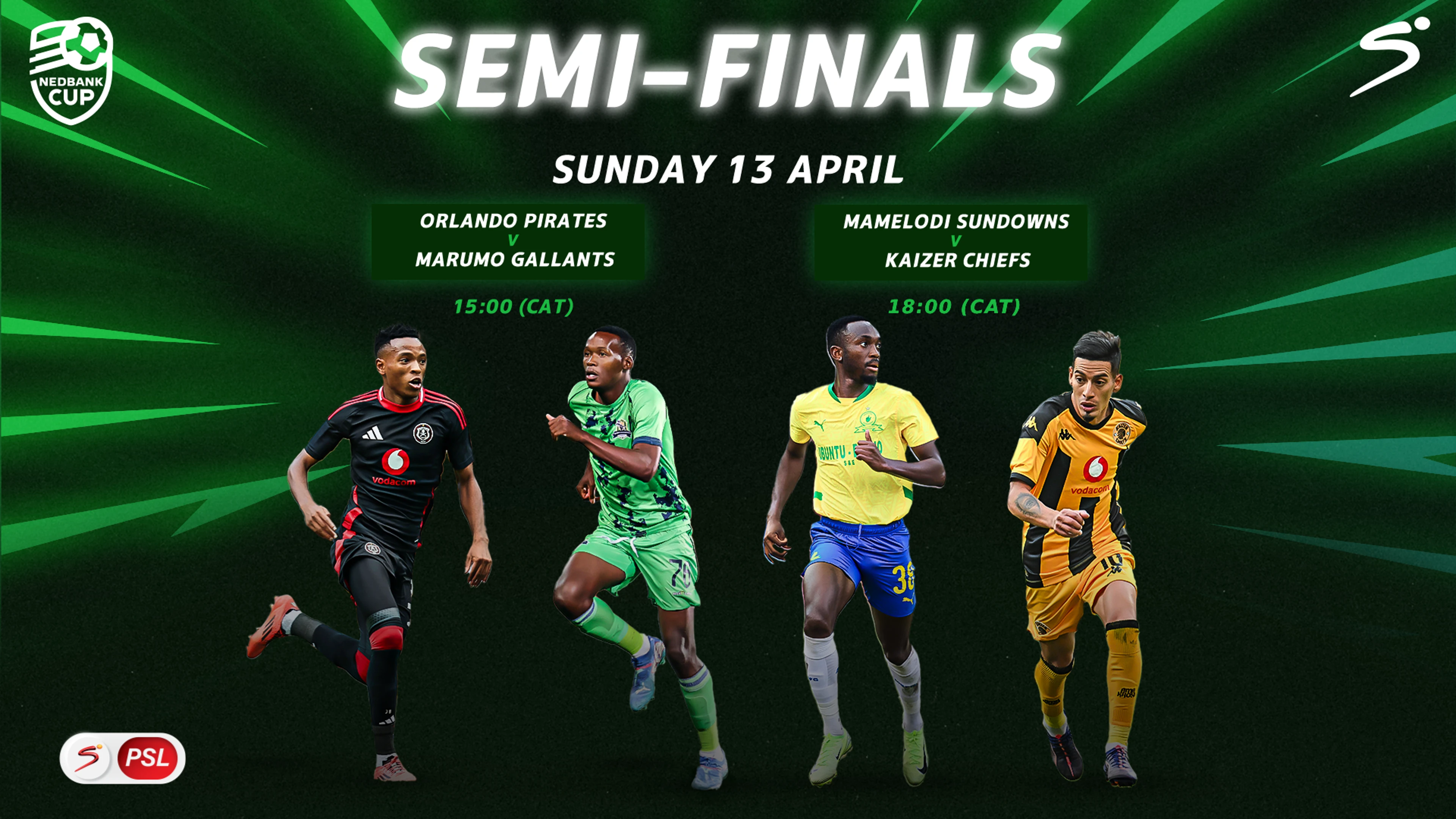 ‘Big Three’ & Gallants gear up for Nedbank Cup semifinals