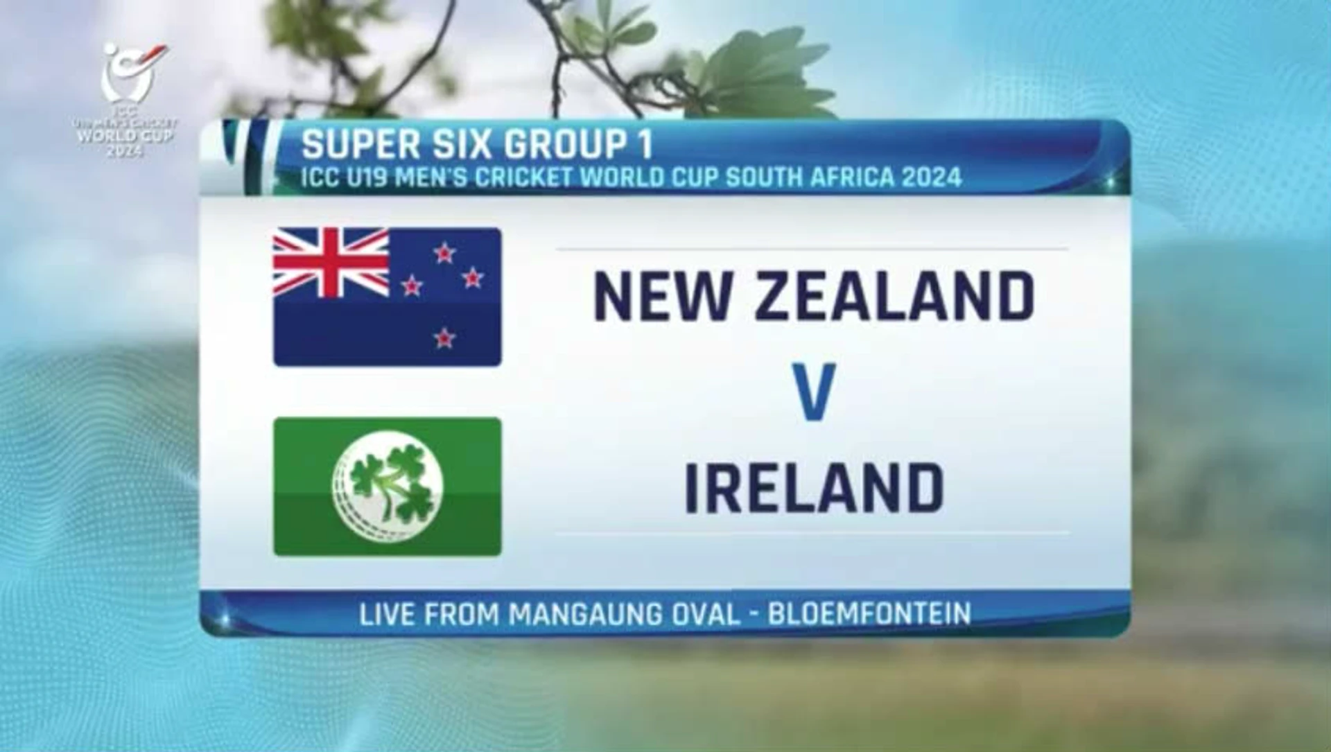New Zealand v Ireland | Match Highlights | ICC U19 Cricket World Cup